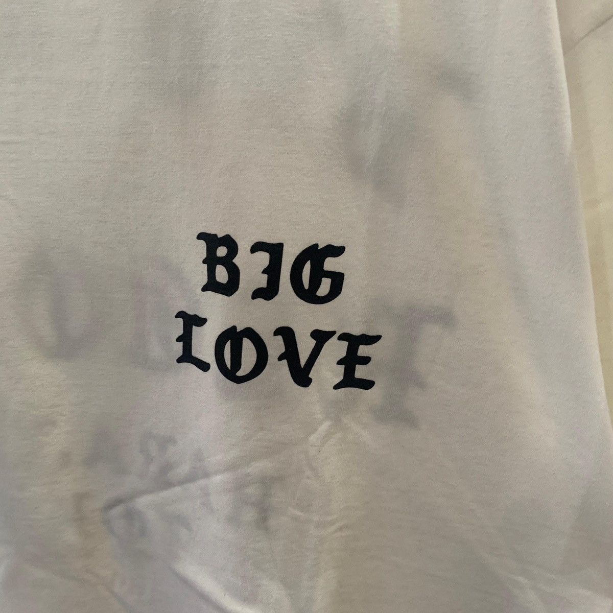 Japanese Brand Big Love Records Classic Logo Tshirt - White Size US L / EU 52-54 / 3 - 4 Thumbnail