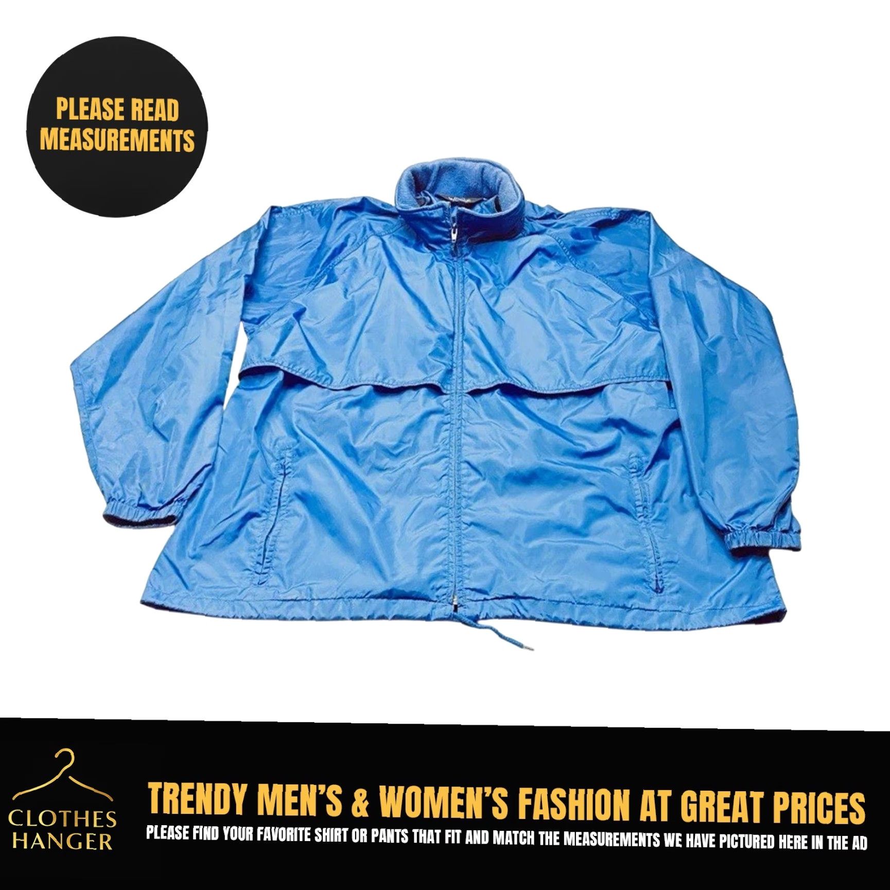Vintage VINTAGE Woolrich Hooded Nylon Windbreaker Men's 2XL Blue Rain Jacket 90s 8213 Size US XXL / EU 58 / 5 - 2 Thumbnail
