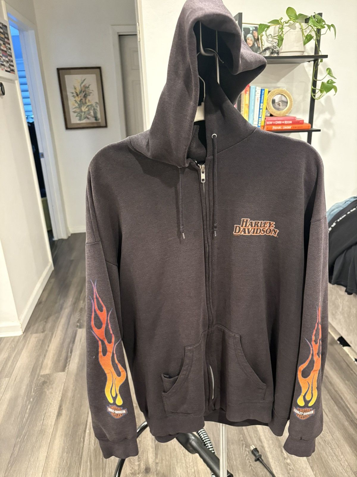 Harley Davidson Harley davidson flame sleeve hoodie Size US L / EU 52-54 / 3 - 1 Thumbnail