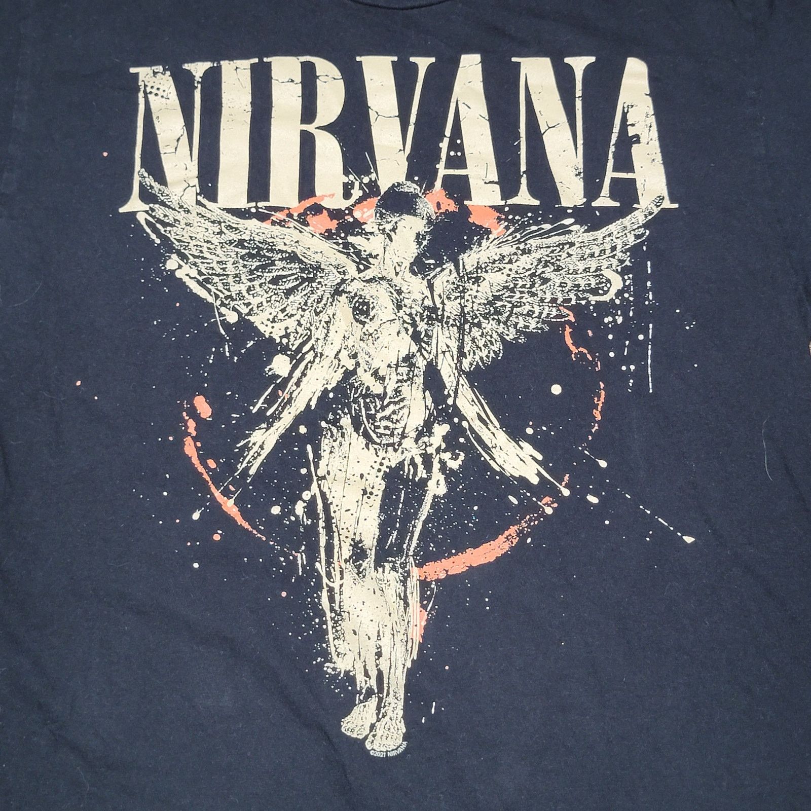 Nirvana Nirvana Unisex Tee (TeeStyled) In Utero Album Cover - Medium Size US M / EU 48-50 / 2 - 2 Thumbnail