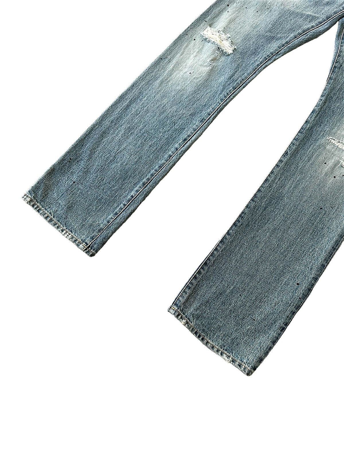 Kazuyuki Kumagai Attachment 2010's Attachment Japan distressed blue denim Size US 32 / EU 48 - 4 Thumbnail