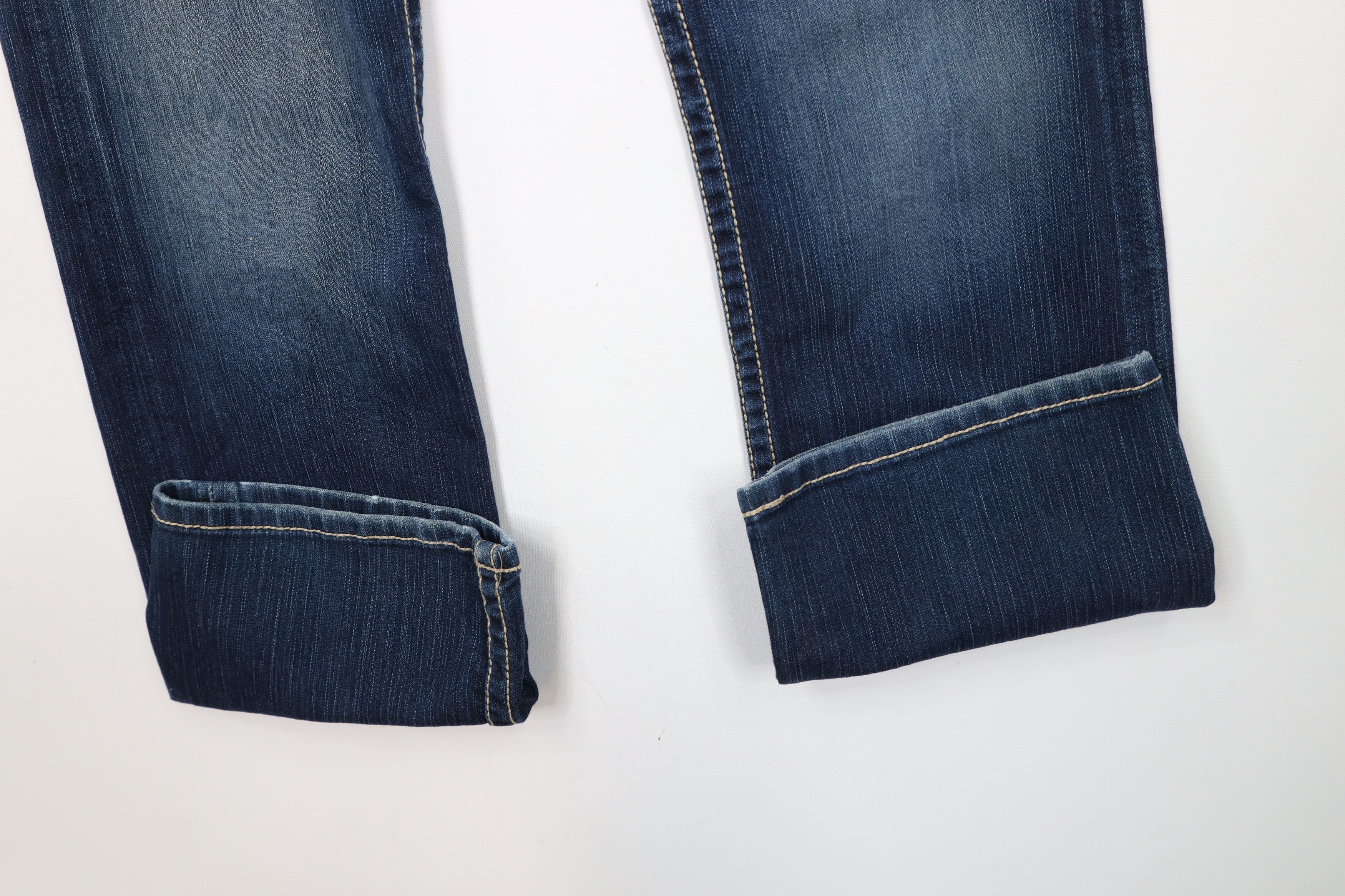 Vintage Buckle BKE Britni Stretch Flared Wide Leg Denim Jeans Blue Size 31" - 5 Thumbnail