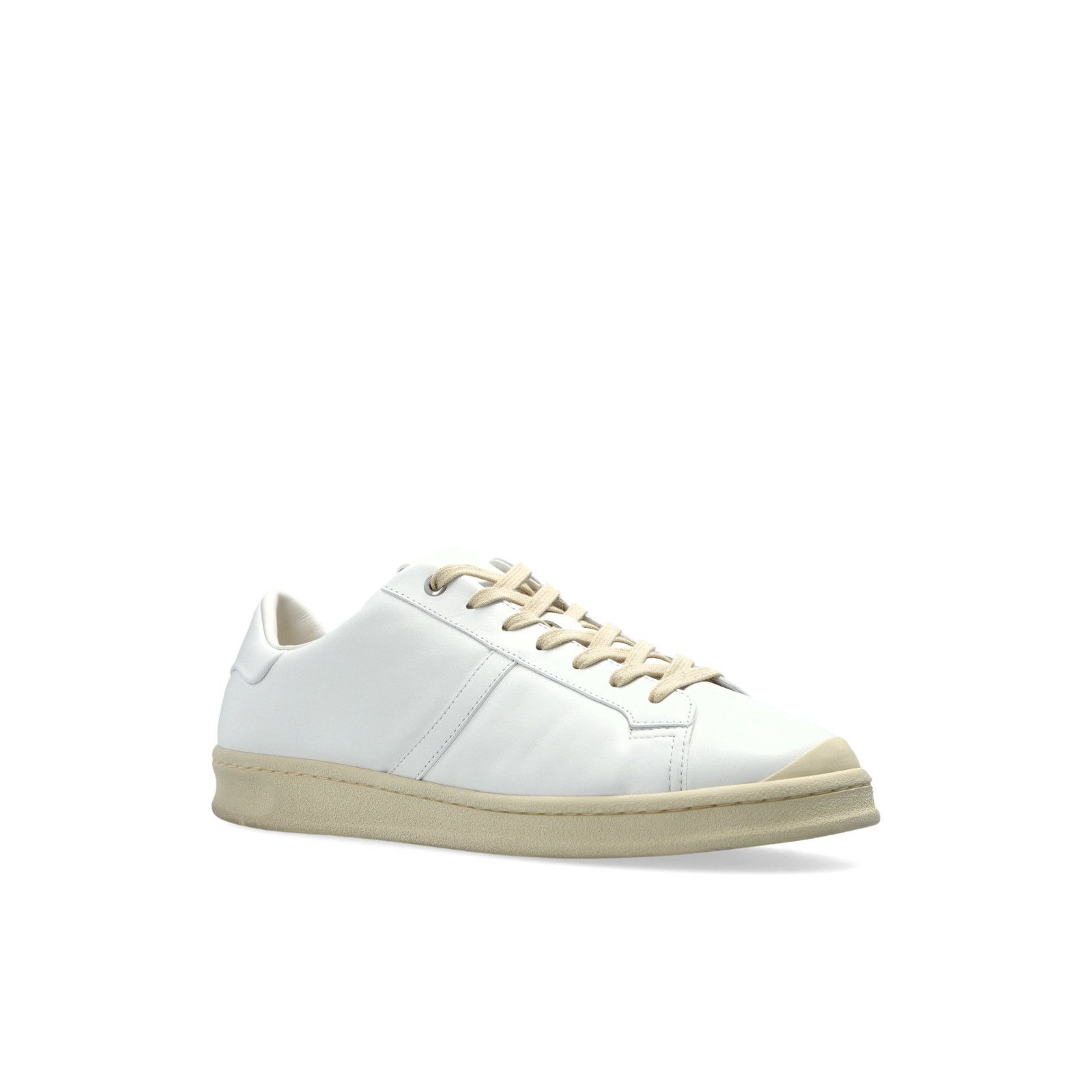 Jil Sander JIL SANDER White Leather Sneakers New & Authentic (Men's siz Size US 10 / EU 43 - 2 Thumbnail