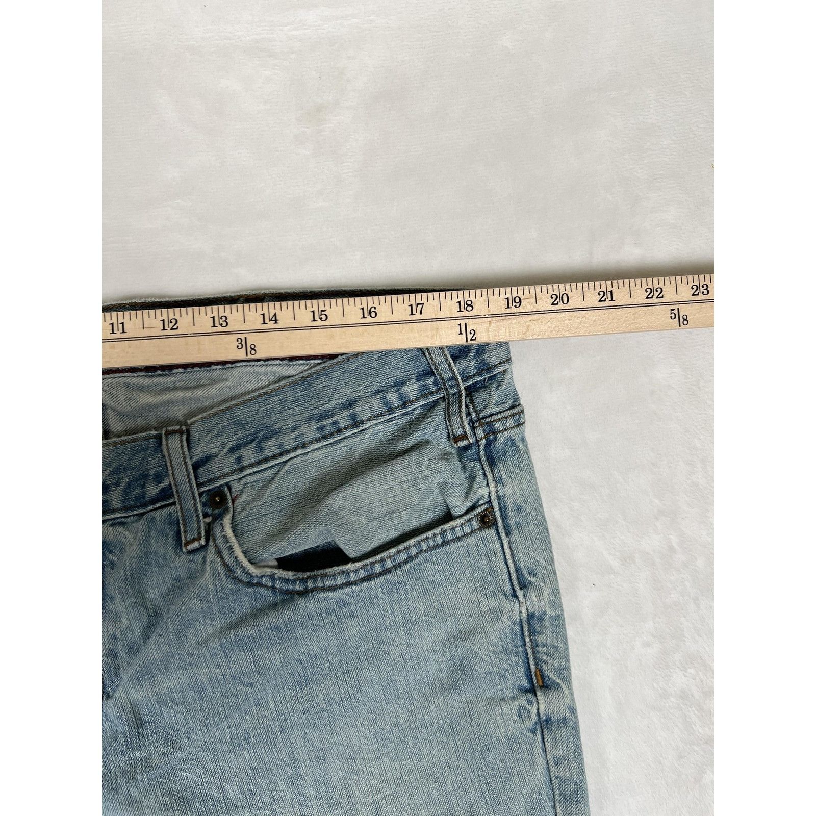 Mossimo Vintage Mossimo Supply Co Jeans Mens 38x32 Blue Light Wash S Size US 38 / EU 54 - 5 Thumbnail
