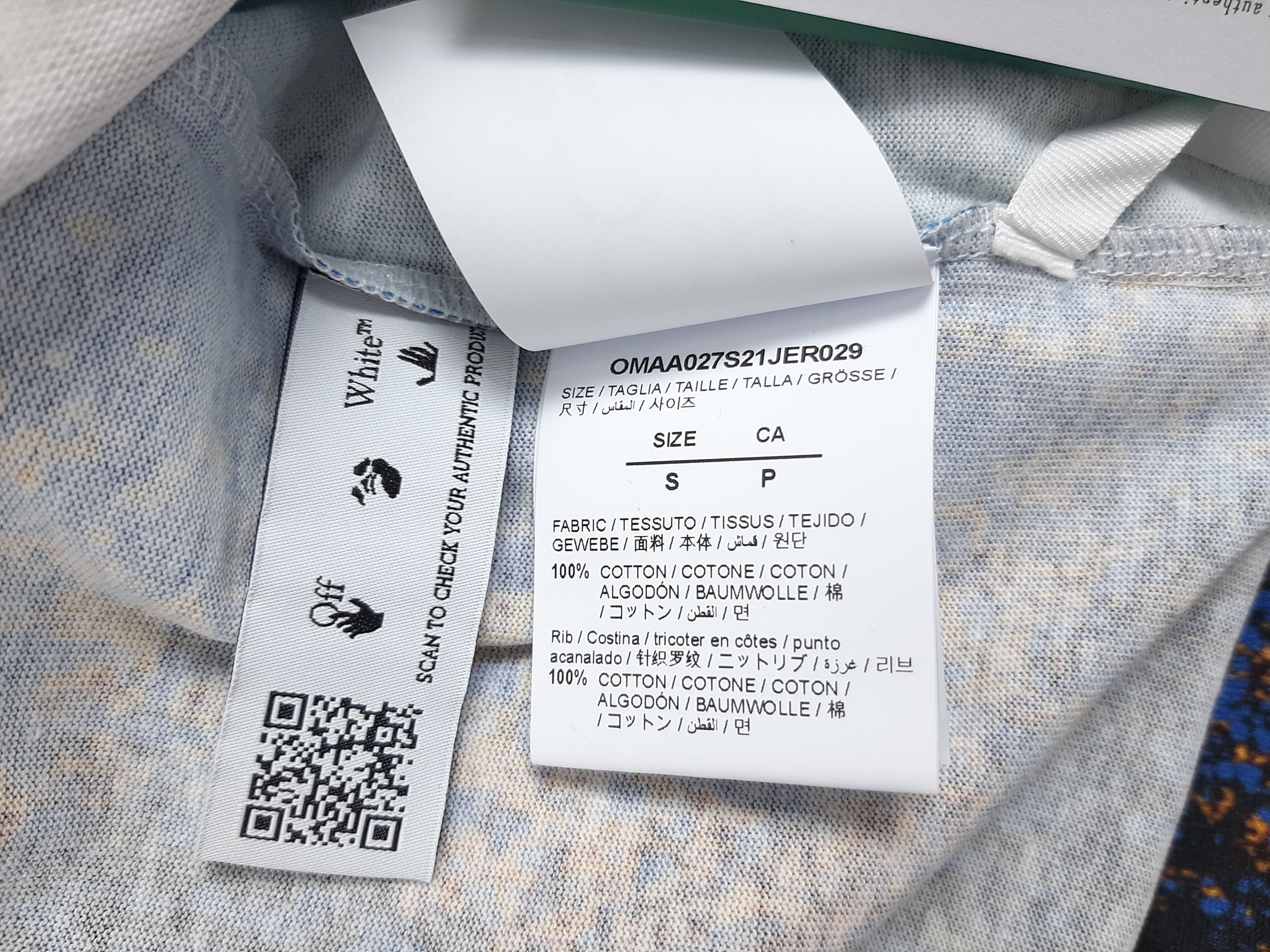 Off-White Off-White x Katsu Spray Paint T-Shirt Men's Size S Size US S / EU 44-46 / 1 - 8 Thumbnail