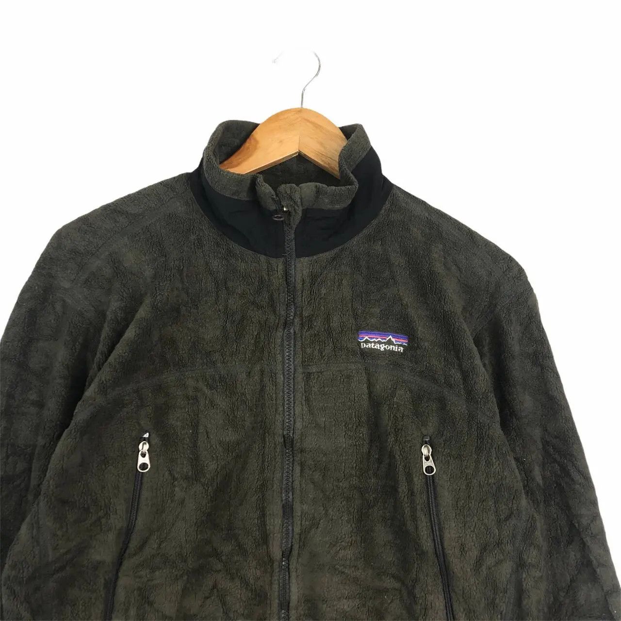 Patagonia Vtg 2001 PATAGONIA USA Polartec Dark Green Fleece Sherpa Size US S / EU 44-46 / 1 - 2 Thumbnail