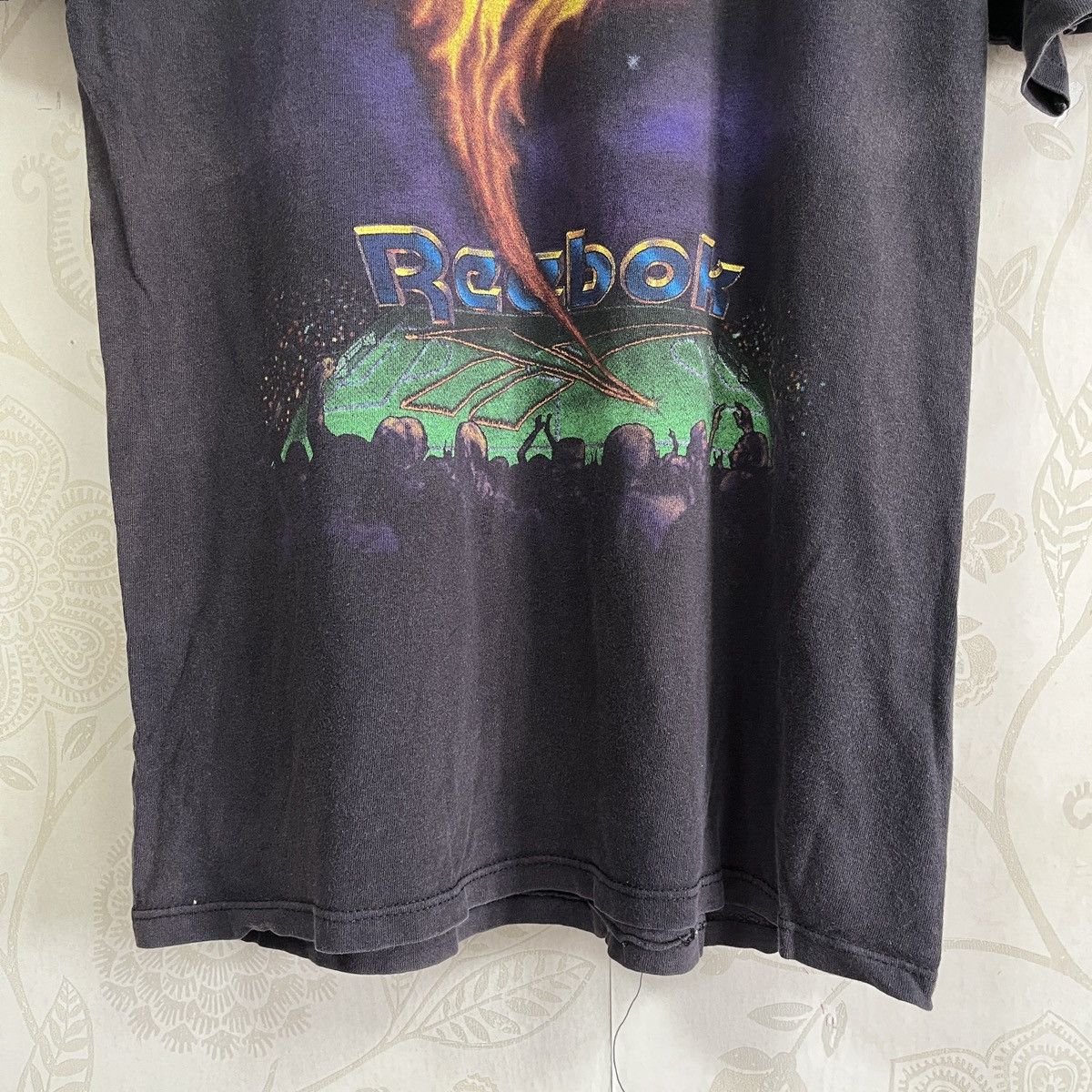 Reebok Vintage 1990s Reebok Soccer Field TShirt Size US M / EU 48-50 / 2 - 11 Thumbnail