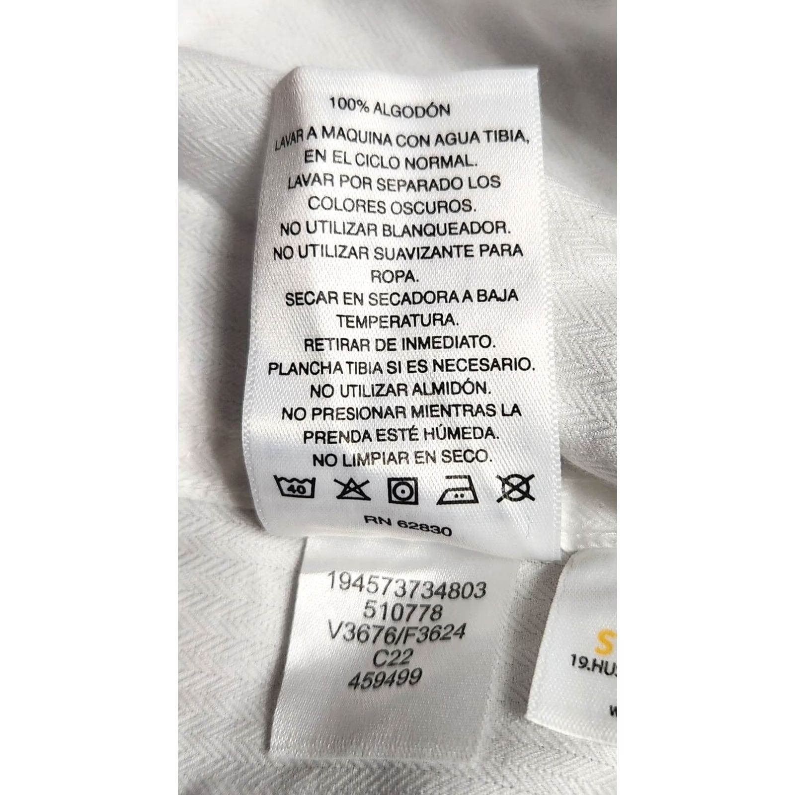 Lands' End Lands' End American Airlines Shirt White 19 X 35 Tall Traditional Fit Long Sleeve Button-Up Mens Womens Unisex Adults Size XXL / US 16-18 / IT 52-54 - 6 Thumbnail