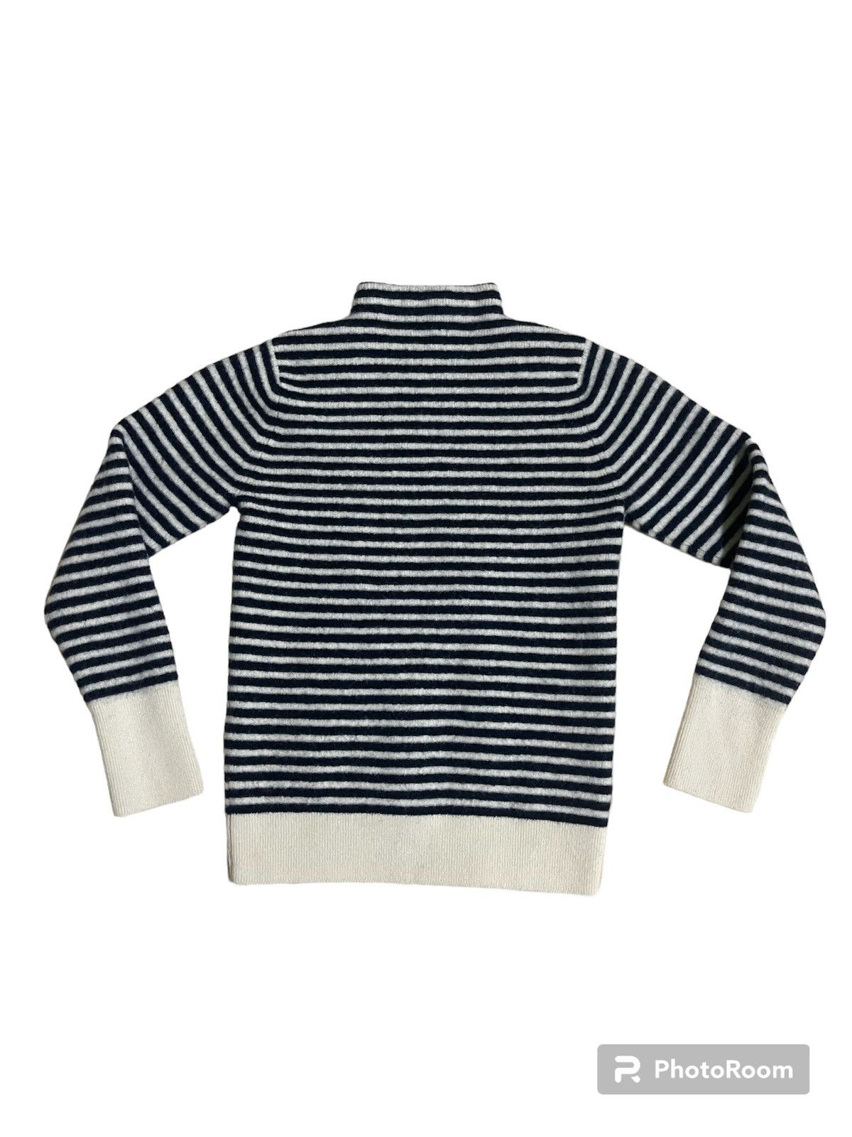 Japanese Brand Ouur Wool Stripe Jumper Japan Size S / US 4 / IT 40 - 12 Thumbnail
