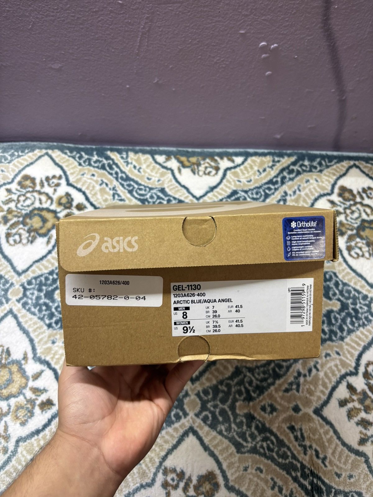 Asics Asics Gel-1130 Birch Blue Size US 8 / EU 41 - 5 Thumbnail
