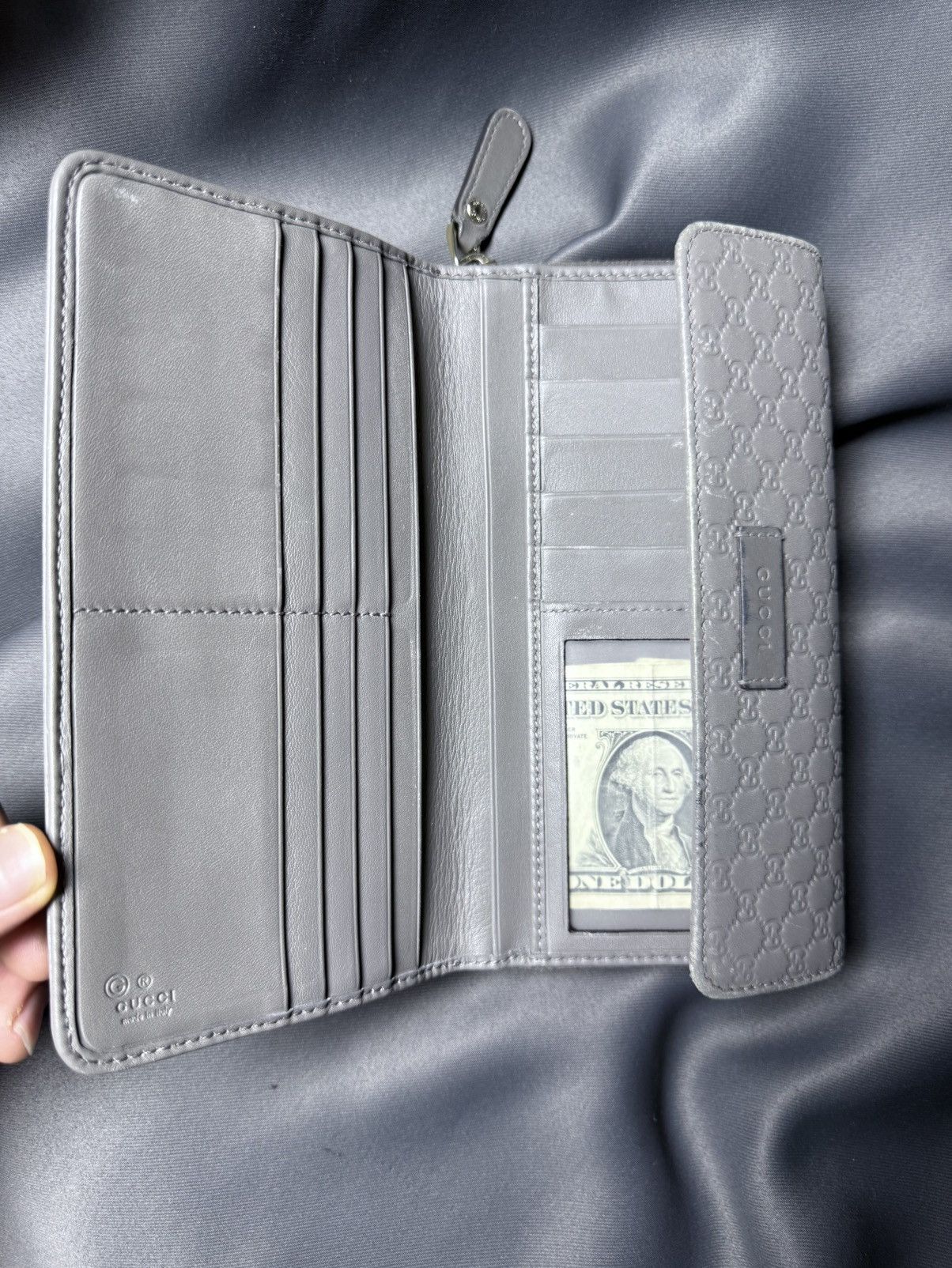 Gucci GUCCI Microguccissima Pattern Continental Wallet Size ONE SIZE - 2 Thumbnail