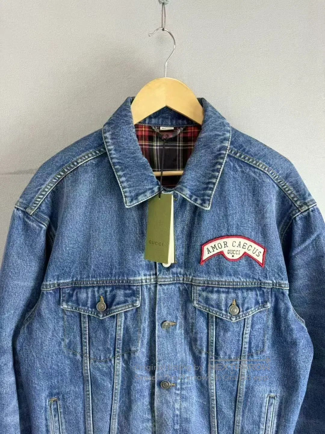 Gucci gucci blue denim jacket with double g logo. Size US S / EU 44-46 / 1 - 2 Thumbnail