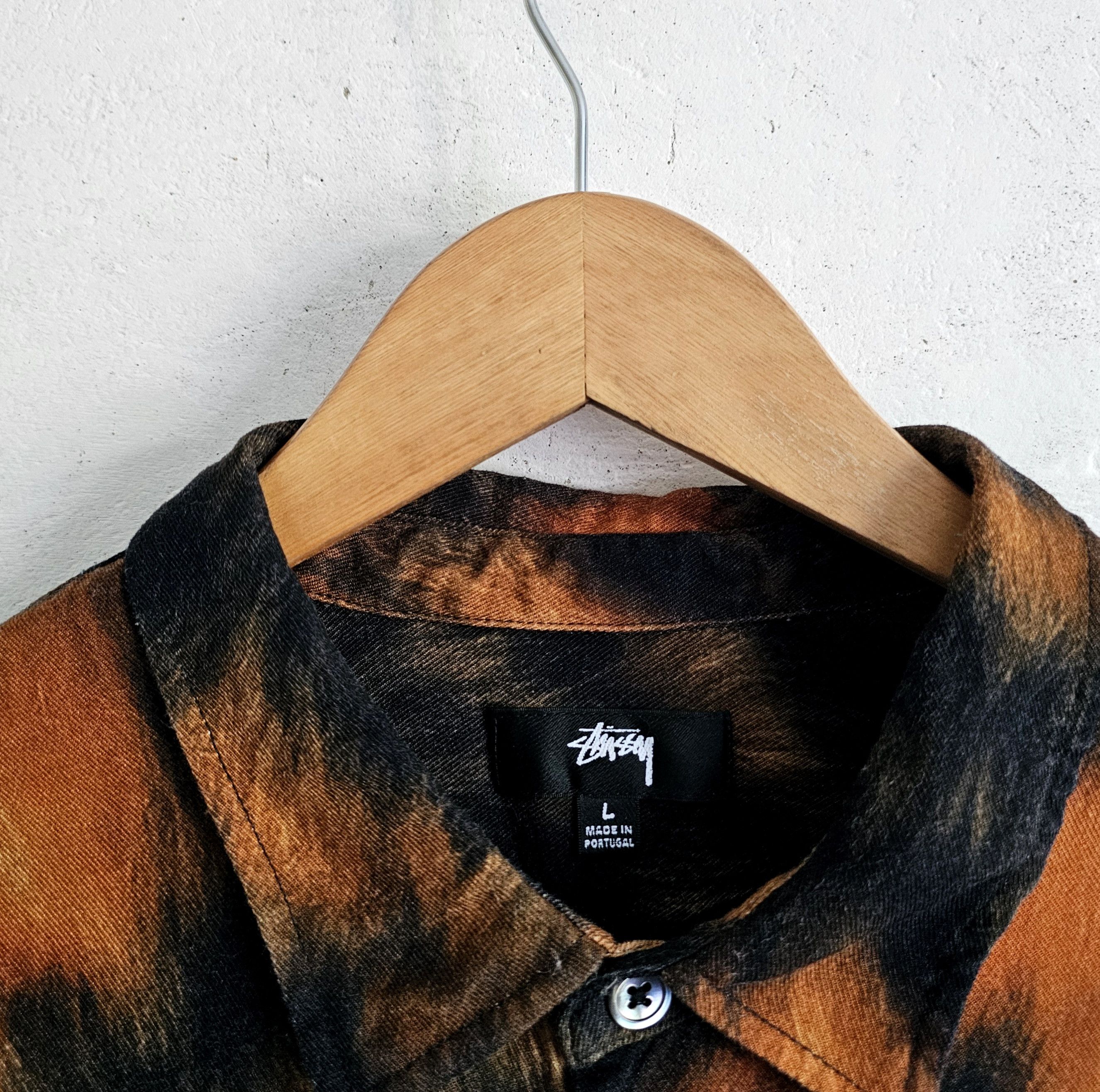 Stussy Stussy fire shirt Size US L / EU 52-54 / 3 - 4 Thumbnail