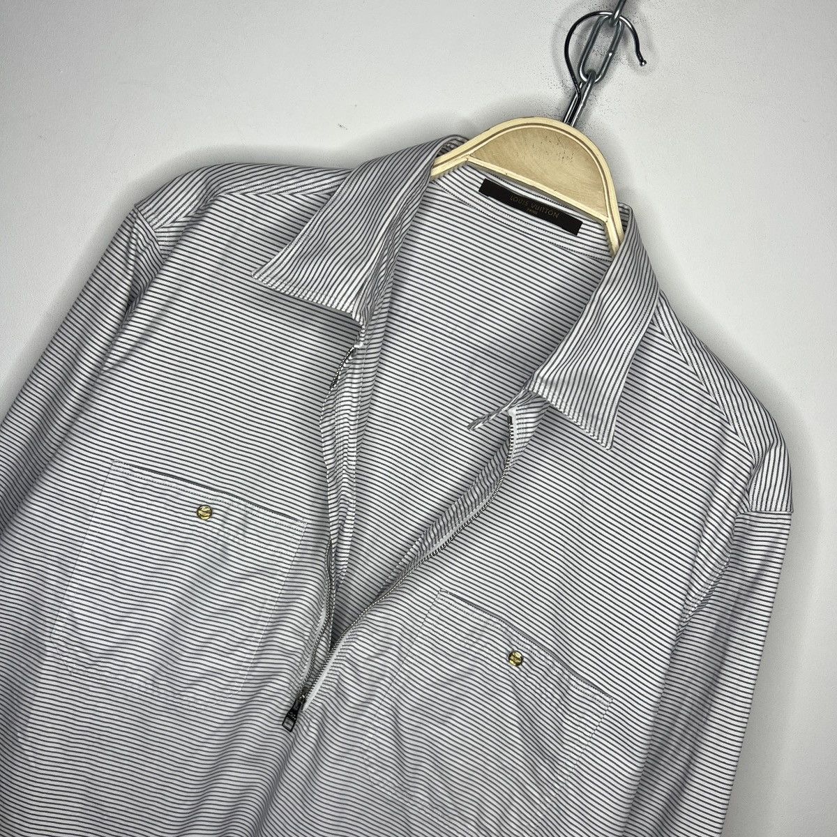 Louis Vuitton Louis Vuitton Light Cotton Anorak Overshirt Jacket Size US L / EU 52-54 / 3 - 8 Thumbnail
