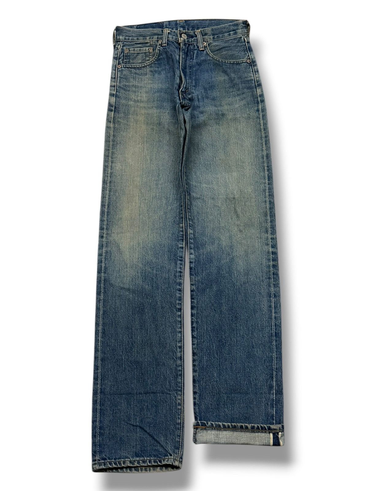 Levi's Vintage Clothing Vintage Levi’s 502 XX Big E Selvedge Denim Jeans Japan | W28 Size US 28 / EU 44 - 2 Thumbnail