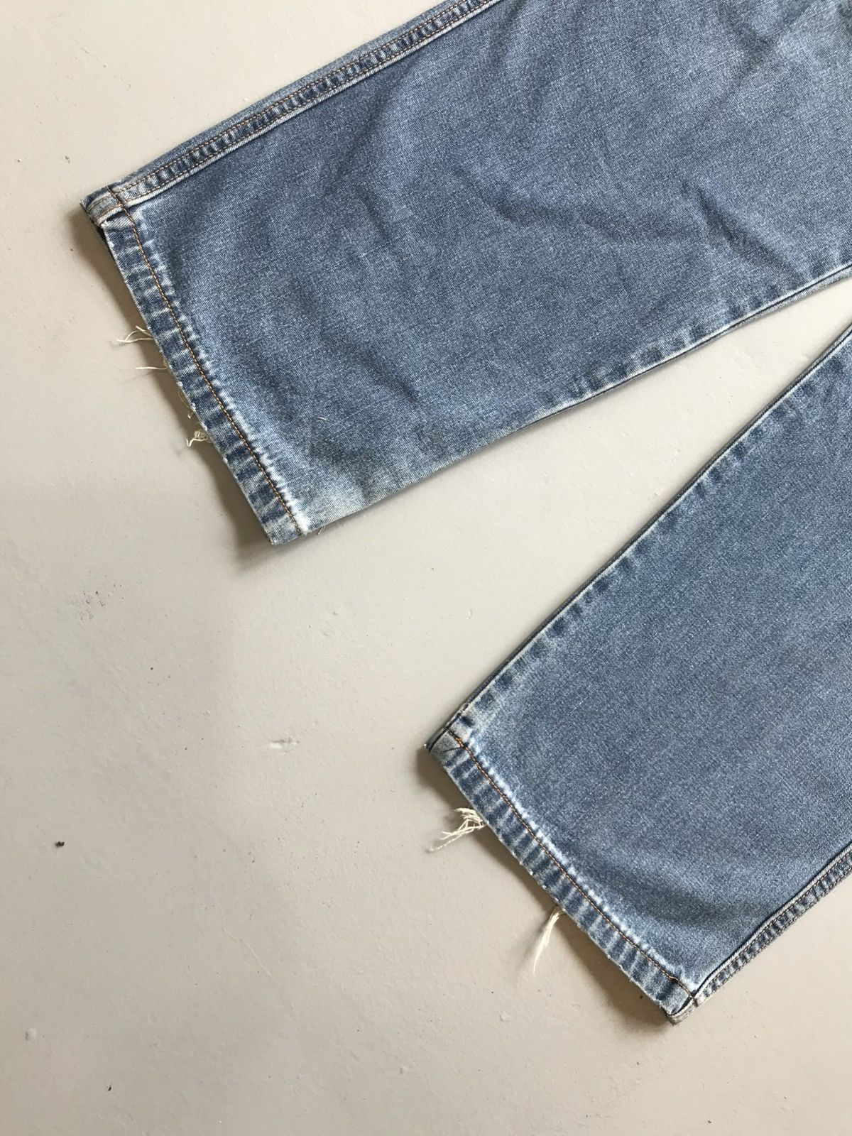 Japanese Brand Vintage world traveller koi fish embroidered denim Size US 38 / EU 54 - 12 Thumbnail