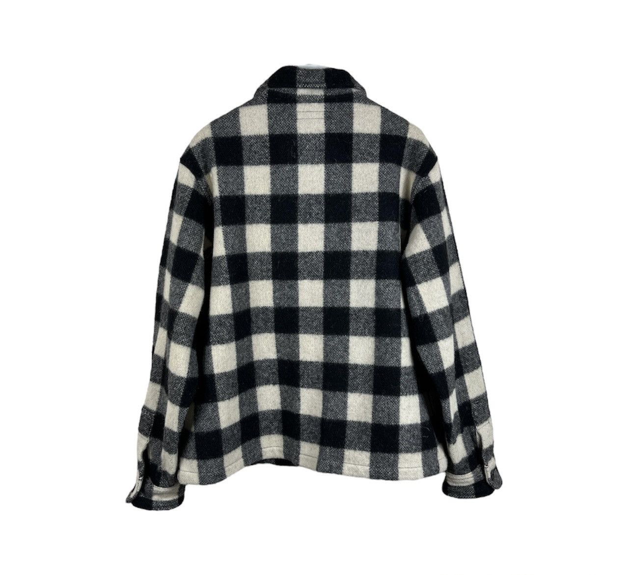 Flannel × Ralph Lauren × Vintage Vintage Ralph Lauren cropped wool plaid flannel jacket shirt Size US M / EU 48-50 / 2 - 2 Thumbnail
