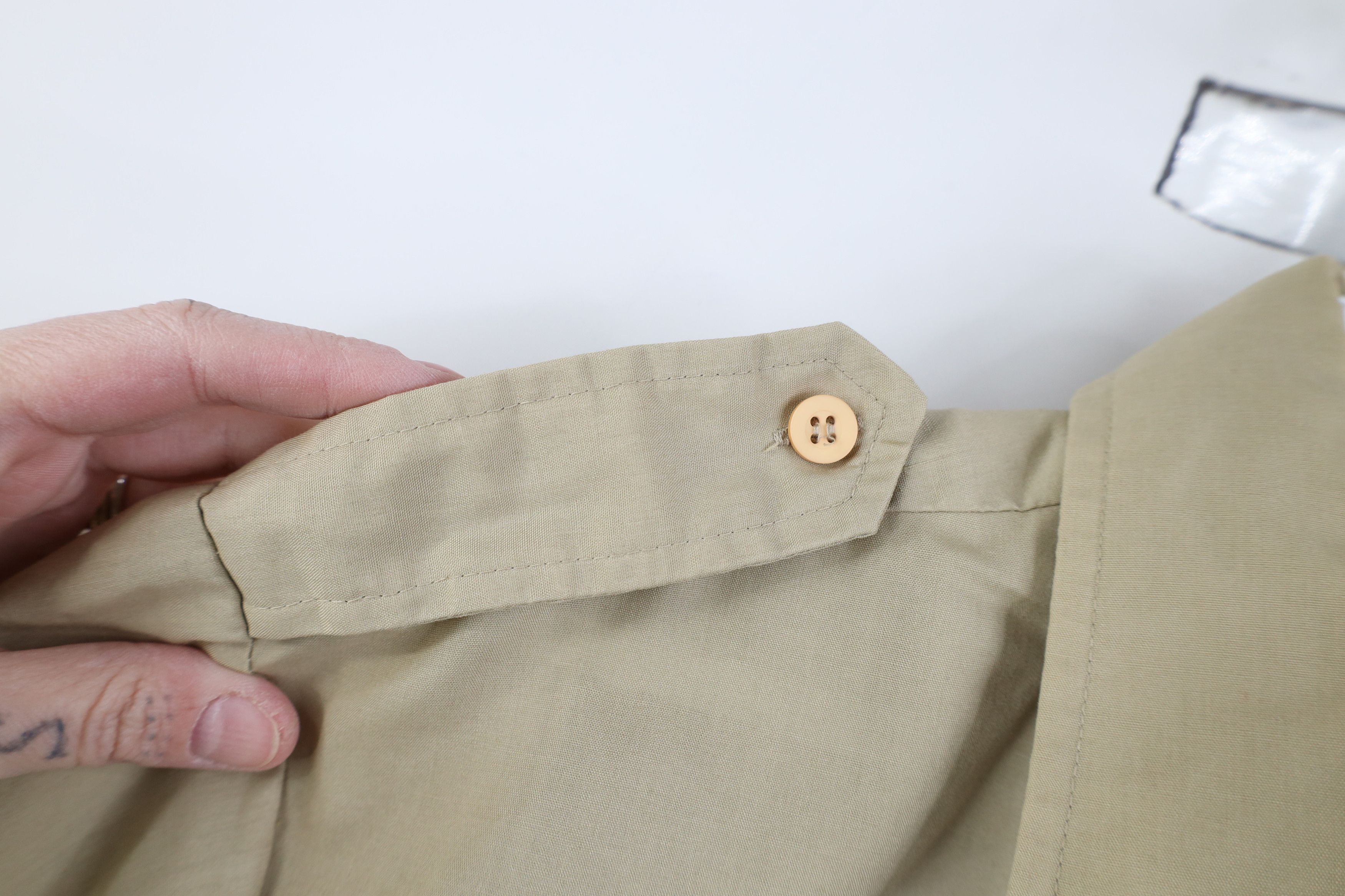 Vintage Vintage 70s Streetwear Safari Bush Military Button Shirt Size US S / EU 44-46 / 1 - 6 Thumbnail
