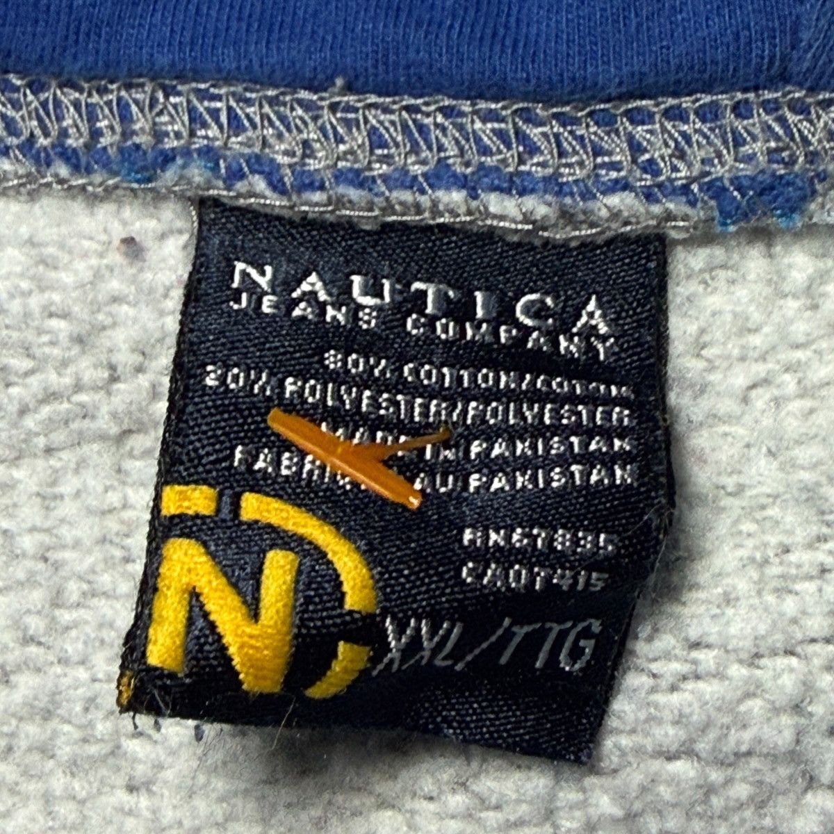 Nautica Vintage Nautica Jeans Hoodie Size US XXL / EU 58 / 5 - 3 Thumbnail
