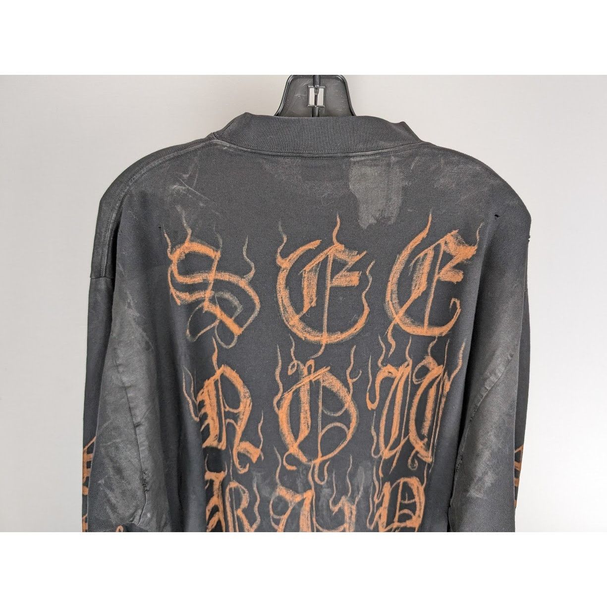 Balenciaga o1rshd1 Long Sleeve T-Shirt in Nero Size US M / EU 48-50 / 2 - 12 Thumbnail