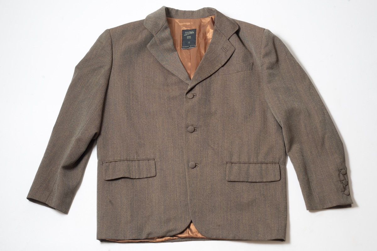 Jean Paul Gaultier Jean Paul Gaultier Vintage Wool Mens Blazer Size 52R - 1 Thumbnail