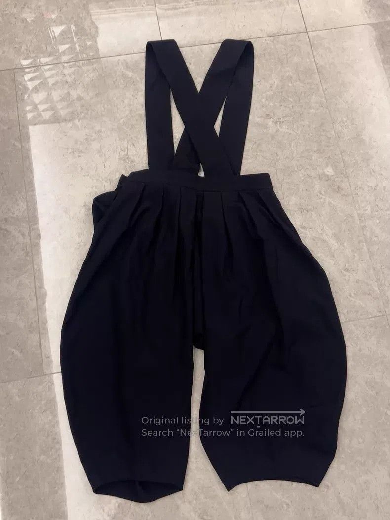 Comme des Garcons Comme Des Garcons size XS Wool bib overalls balloon pants Size 23" - 2 Thumbnail