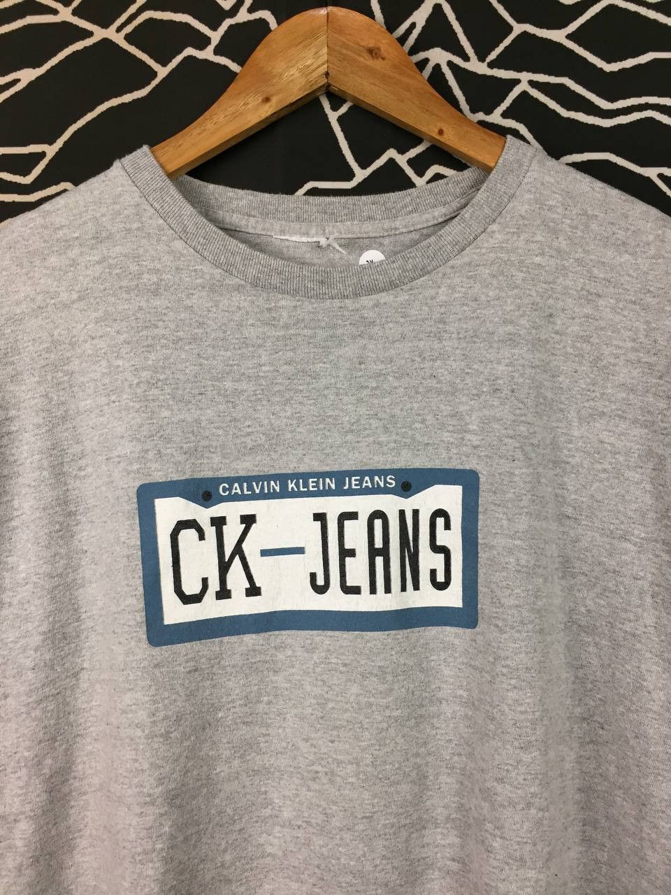 Calvin Klein Calvin Klein Jeans "CK-JEANS" Box Logo Essential Graphic Tee Size US XL / EU 56 / 4 - 3 Thumbnail