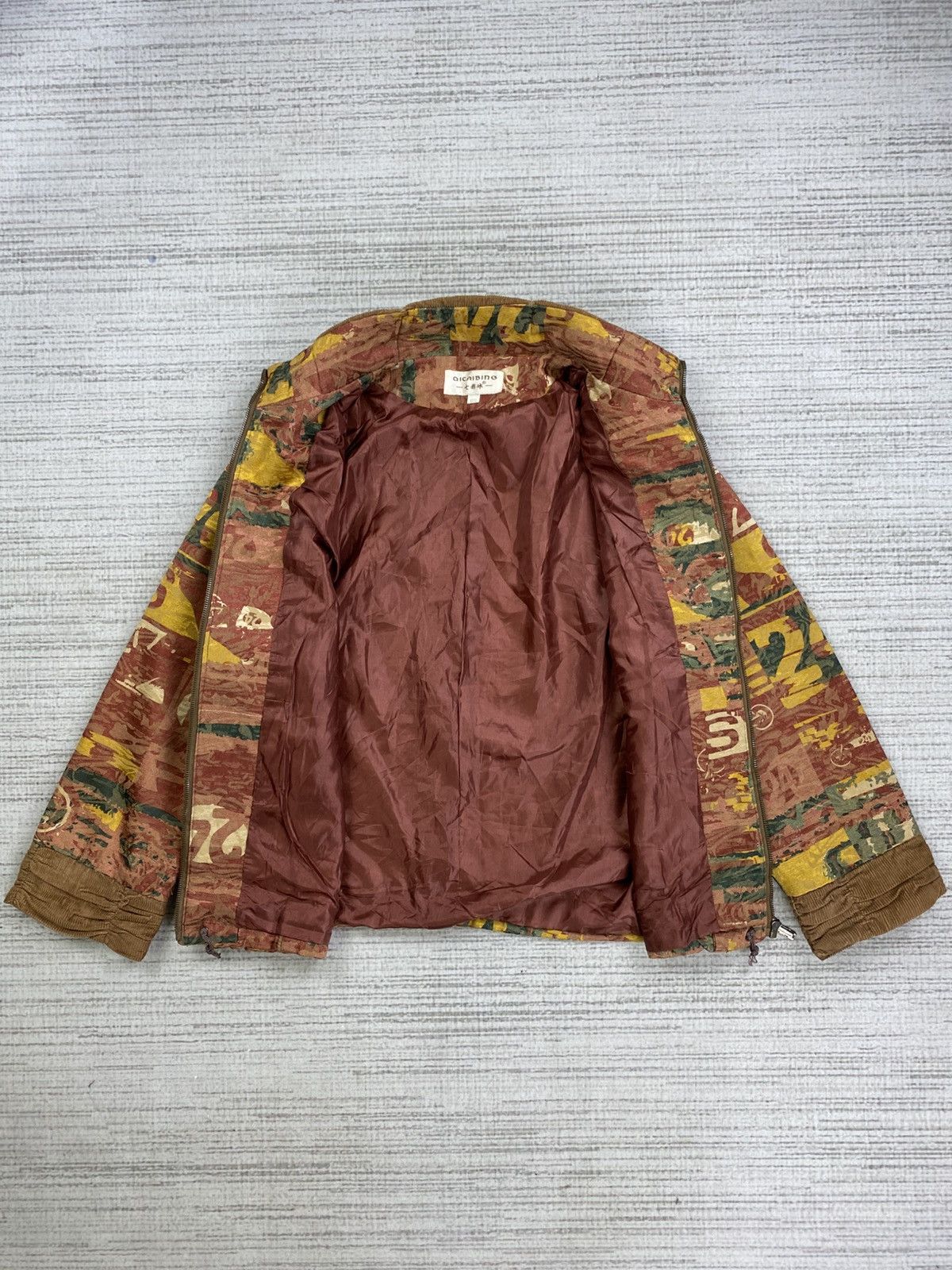 Japanese Brand Vintage QICAIBING Japan Art Kapital Style Full Print Jacket Size US M / EU 48-50 / 2 - 9 Thumbnail
