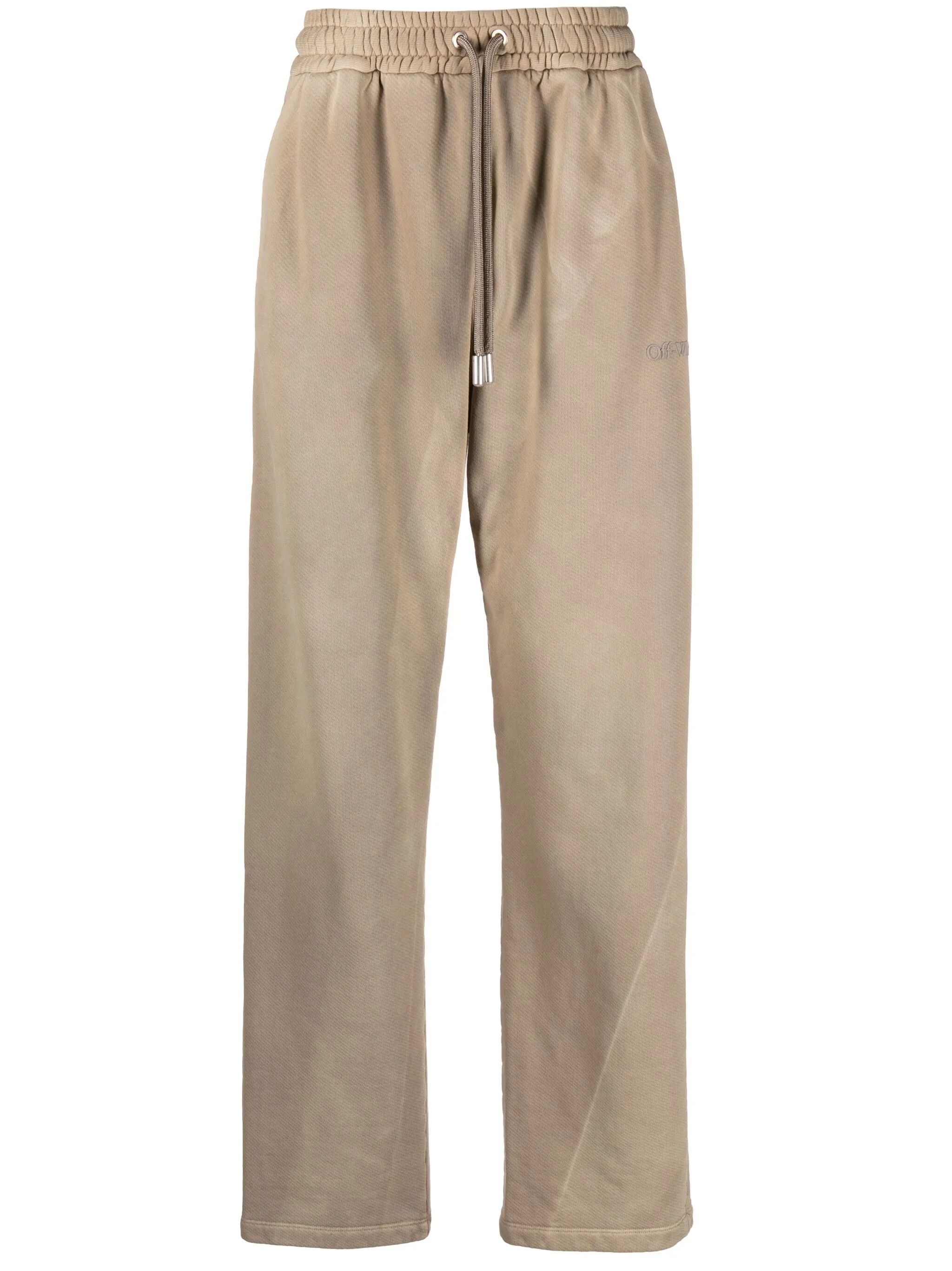 Off-White o1gr1nt0425 Laundry Sweatpants & Joggers in Beige Size US 34 / EU 50 - 1 Thumbnail