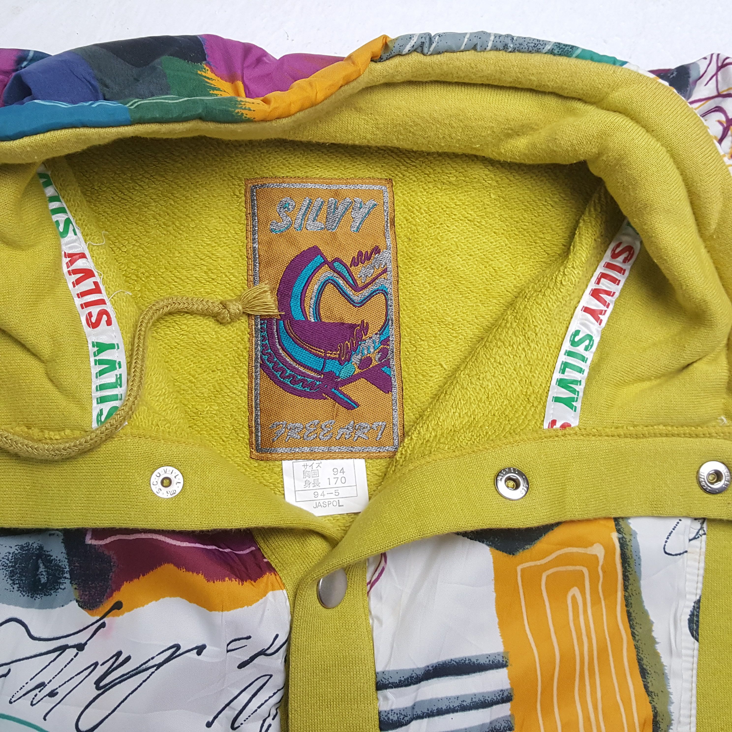 Vintage SILVY Nice Design Sweatshirt Size US XL / EU 56 / 4 - 10 Thumbnail
