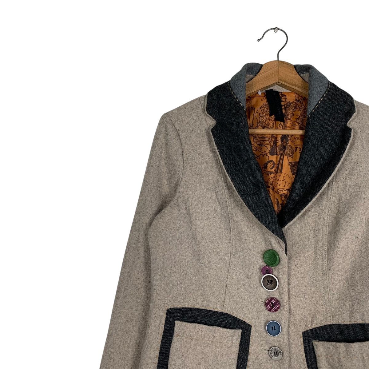 Desigual Desigual Women Jacket Size S / US 4 / IT 40 - 6 Thumbnail