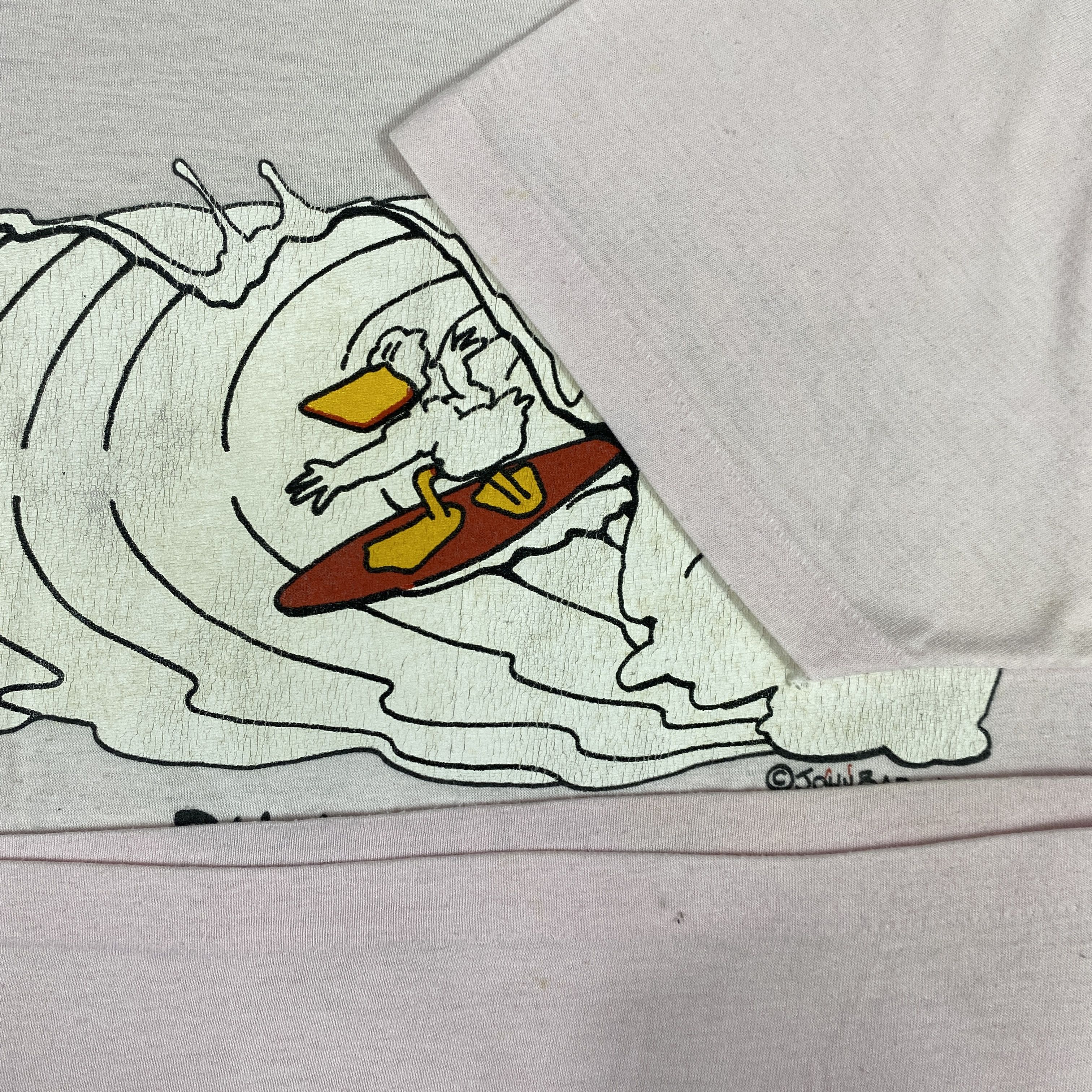 Hanes Vintage Duck In A Tube John Baron Medium Shirt - M019 Size US S / EU 44-46 / 1 - 5 Thumbnail