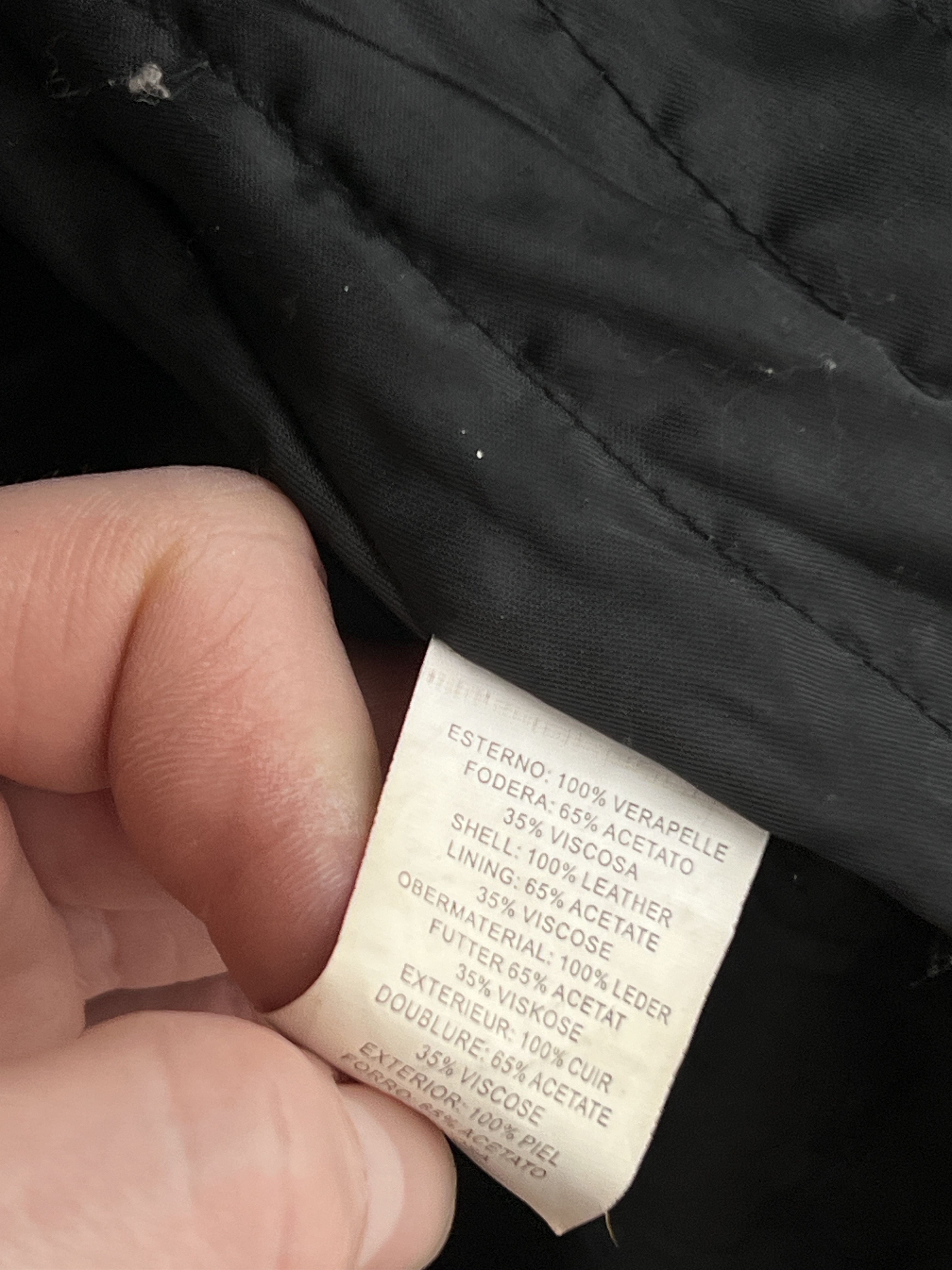 If Six Was Nine 14th Addiction Yohji Yamamoto style leather jacket LGB coat Size US XL / EU 56 / 4 - 18 Thumbnail