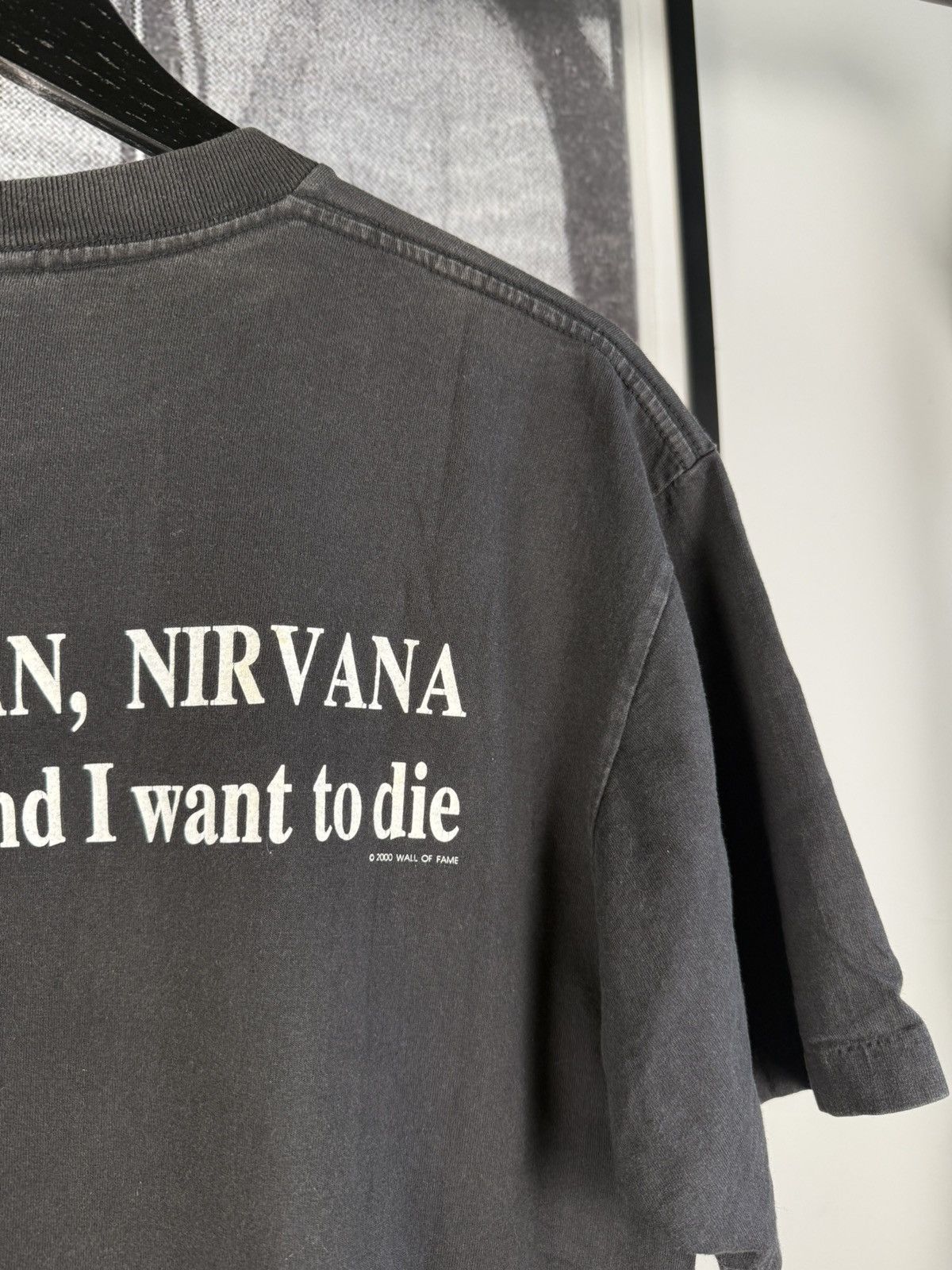 Vintage 🚭VINTAGE GRAIL🚭 KURT COBAIN MEXICAN BOOTLEG MISSPELLED SHIRT Size US L / EU 52-54 / 3 - 13 Preview