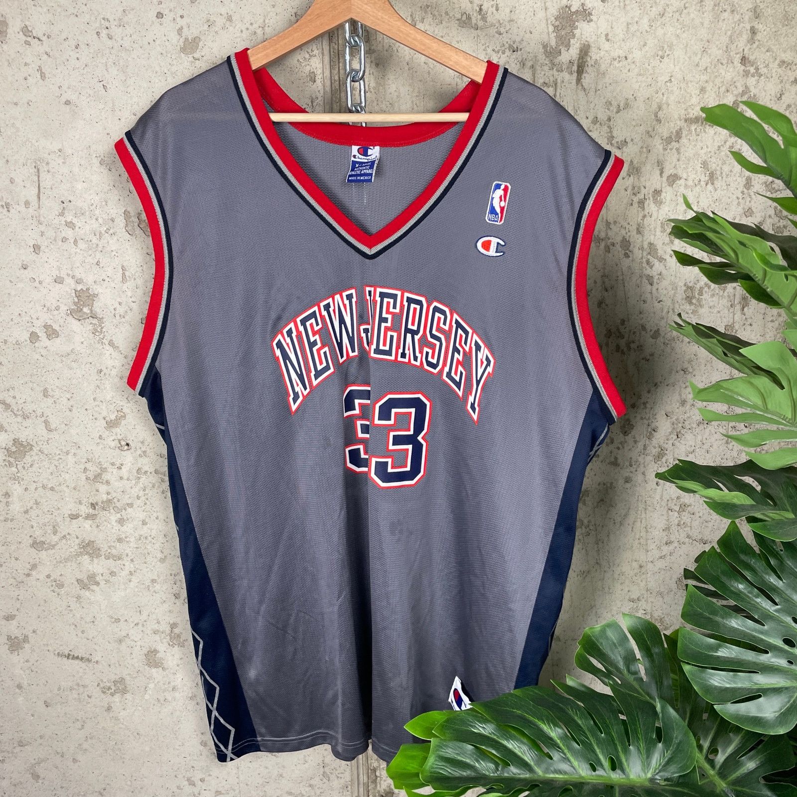 Champion Stephon Marbury New Jersey Nets Champion 2000s XL NBA Jersey Size US XL / EU 56 / 4 - 2 Thumbnail