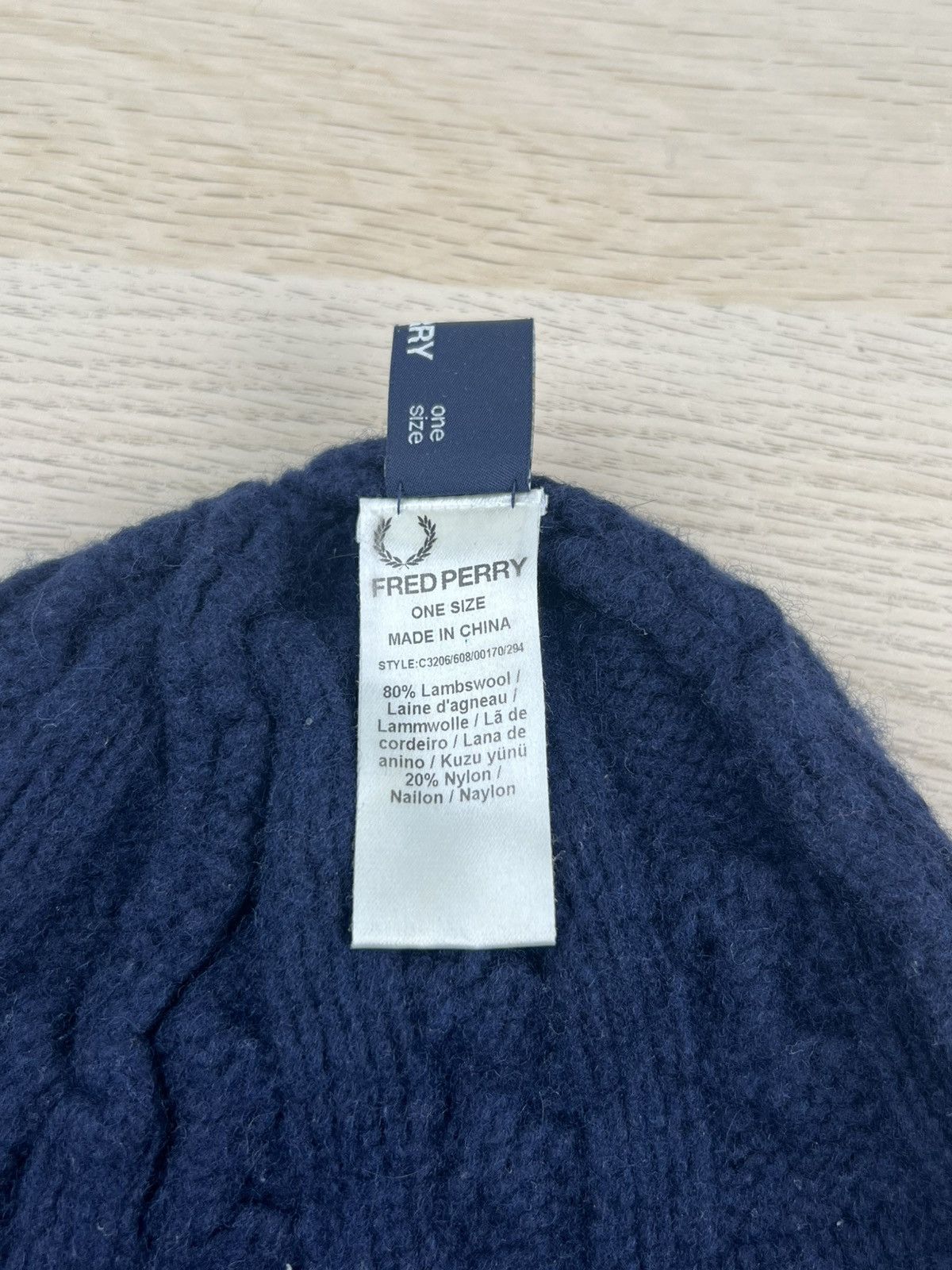 Fred Perry Fred Perry Wool Beanie Hat Size ONE SIZE - 8 Thumbnail