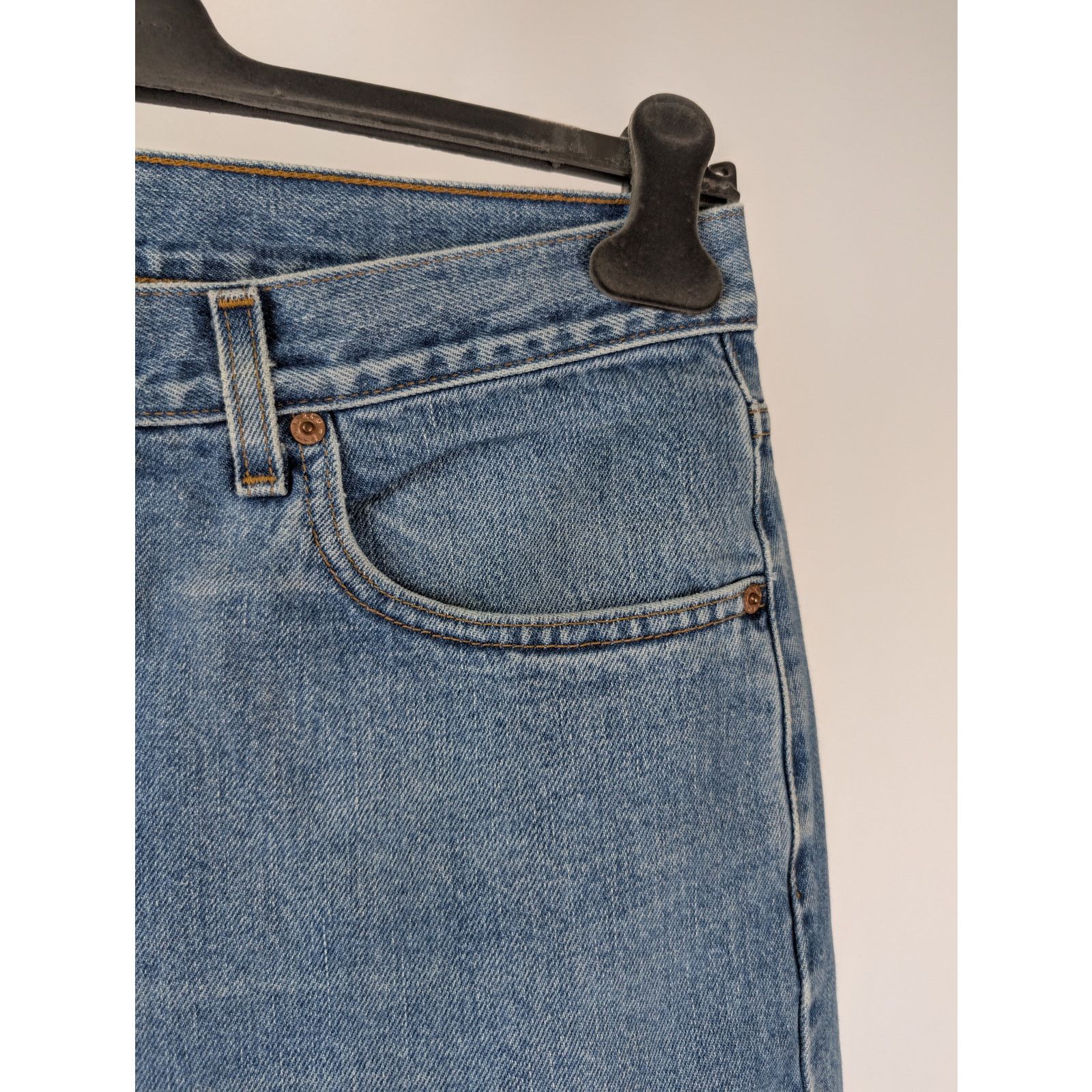 Levi's o1rshd1 Free Hoover Regular Fit Straight Leg Denim Jeans Size US 34 / EU 50 - 5 Thumbnail