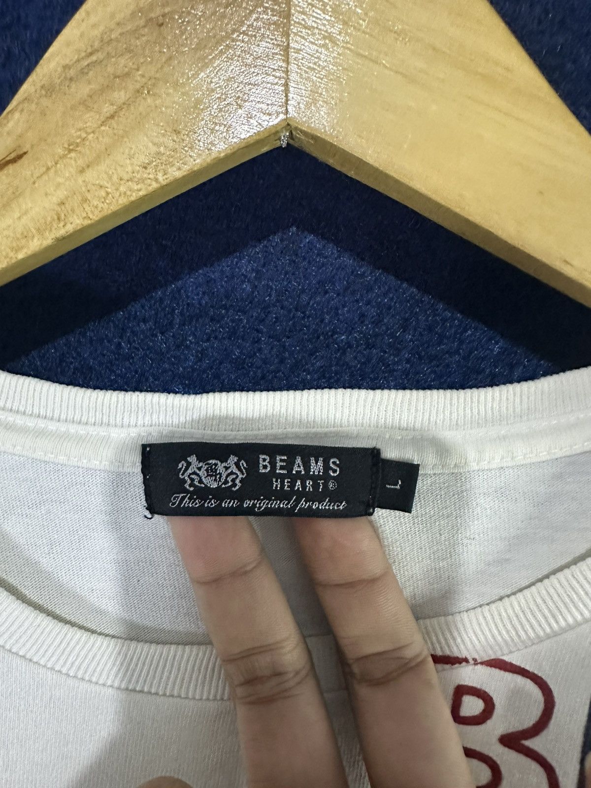 Beams Japan Y2K Beams Japan Poem Hysteric Glamour Style Tshirt Size US L / EU 52-54 / 3 - 10 Thumbnail
