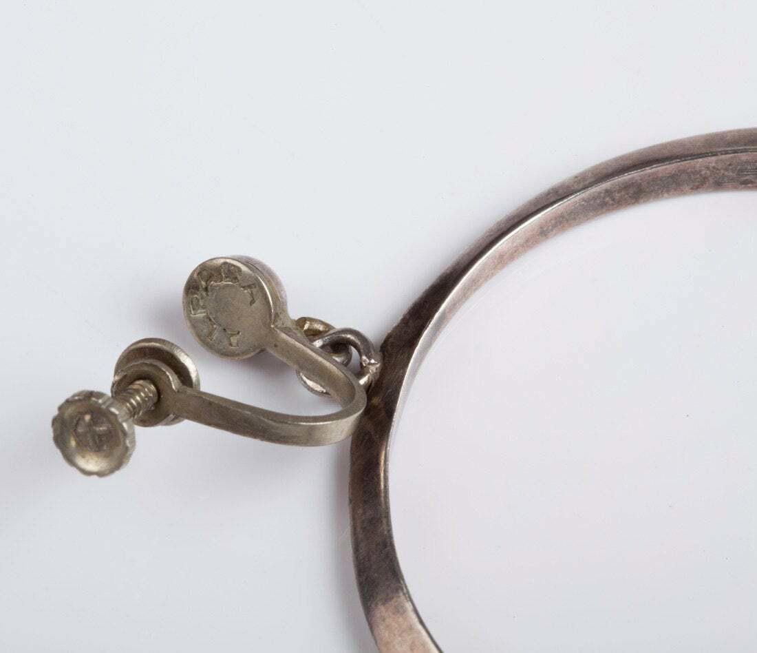 Handmade Mexican Sterling Silver Dangle Hoop Earrings Size ONE SIZE - 4 Thumbnail