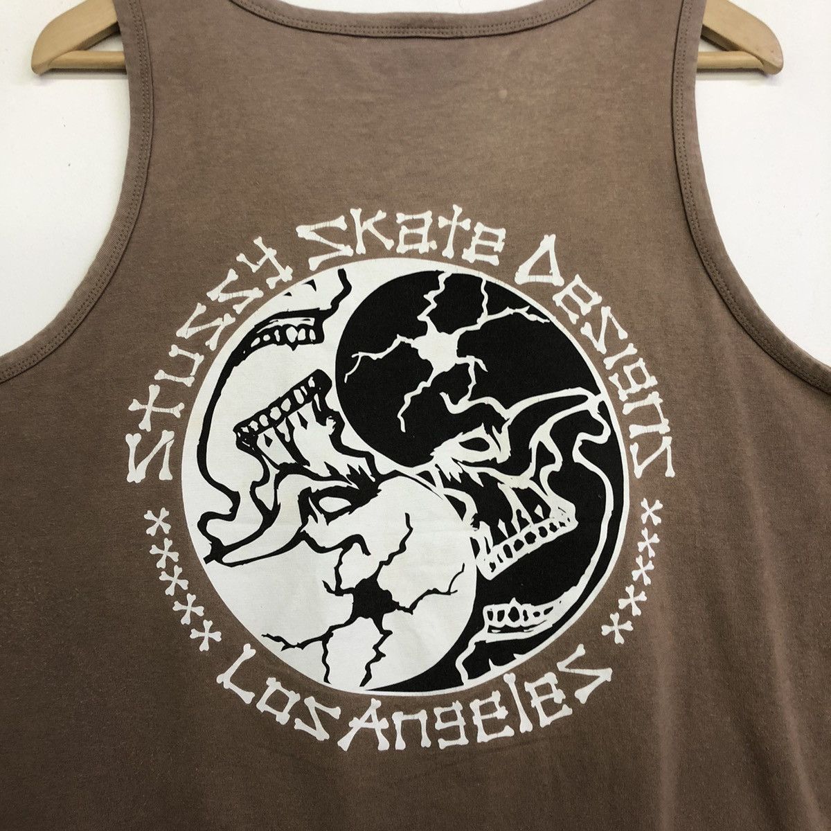 Stussy Vintage Stussy Skate Design Los Angeles Backhitt Tanktops Size US L / EU 52-54 / 3 - 3 Thumbnail