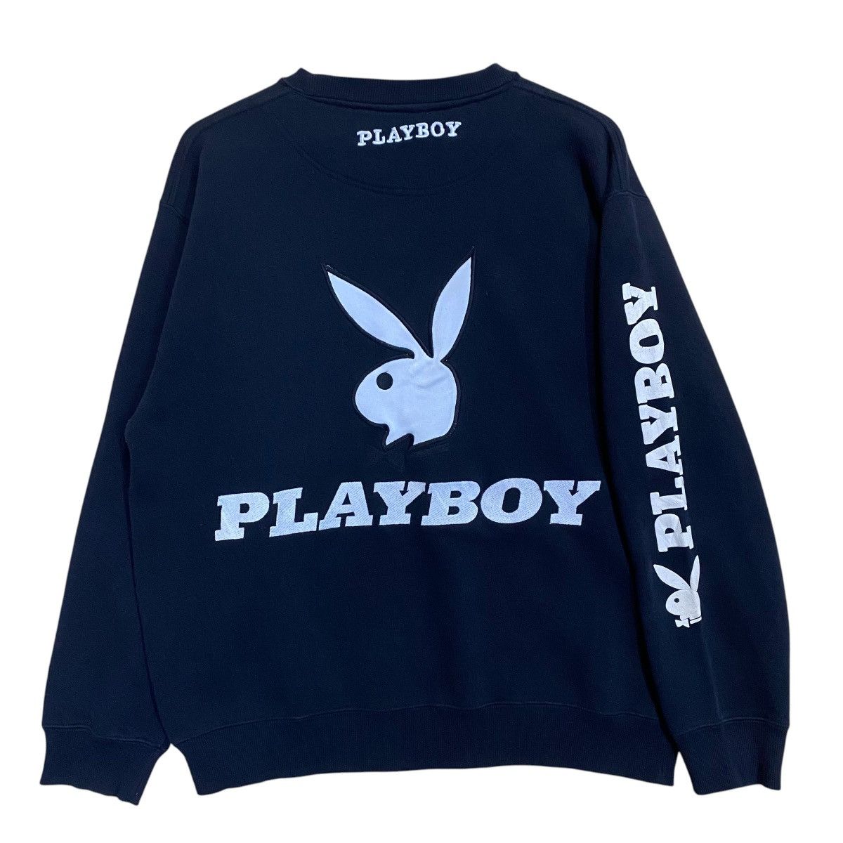 Japanese Brand × Playboy × Vintage Vintage Playboy Big Logo Crewneck Sweatshirt Size US M / EU 48-50 / 2 - 1 Thumbnail