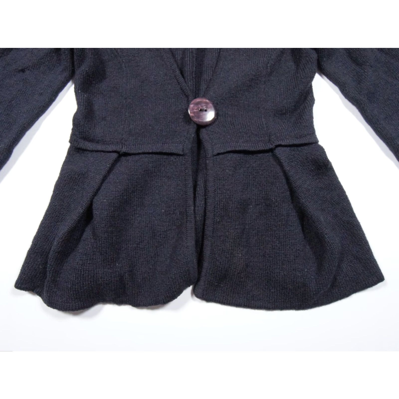 Valentino VINTAGE Valentino Roma Sweater Womens Medium Blue Cardigan Wool Blend Ladies Size M / US 6-8 / IT 42-44 - 3 Thumbnail