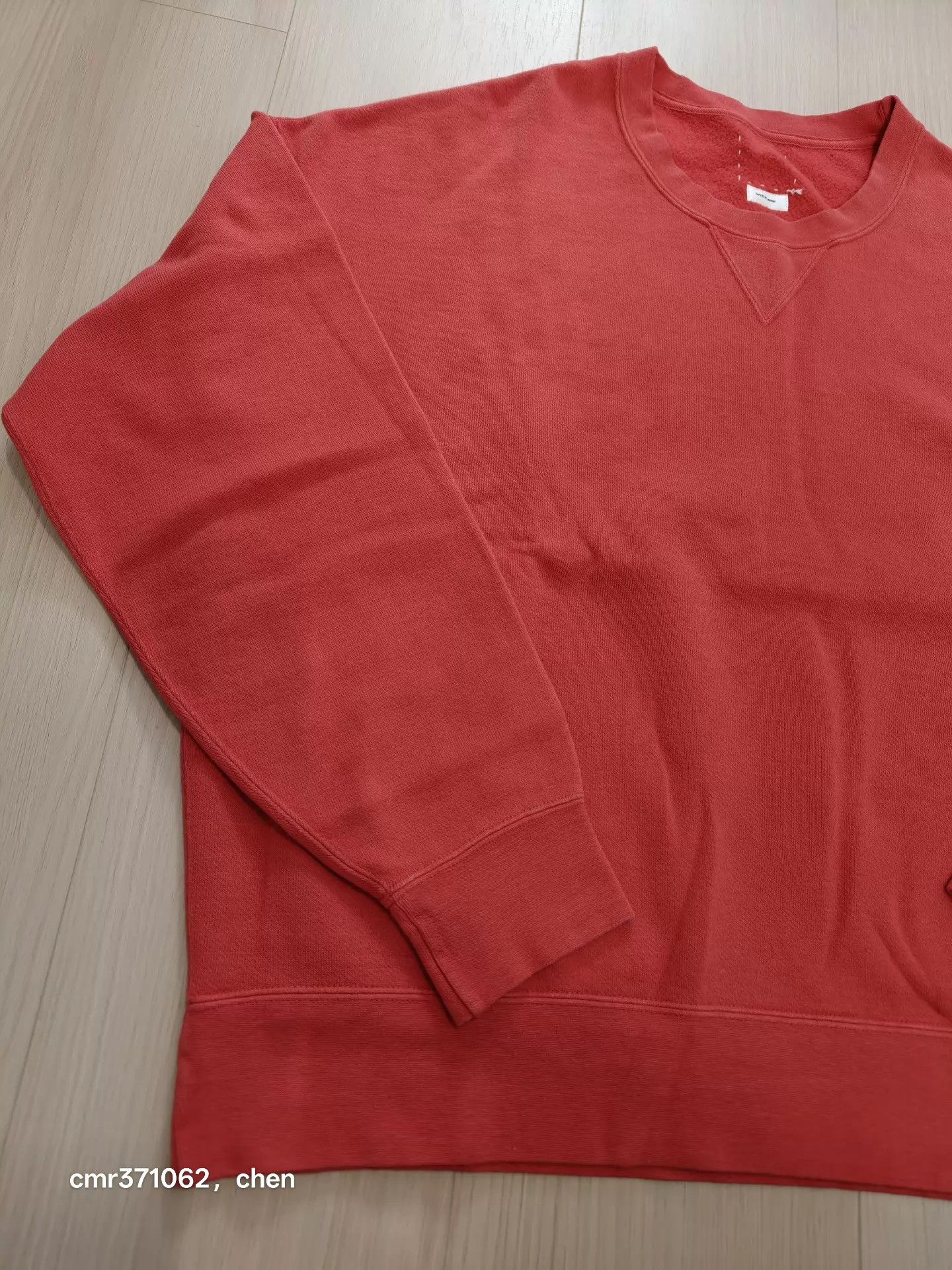 Visvim VISVIM AMPLUS SB L/S DMGD Red 3 Cotton-Nylon Knit Size US L / EU 52-54 / 3 - 2 Thumbnail