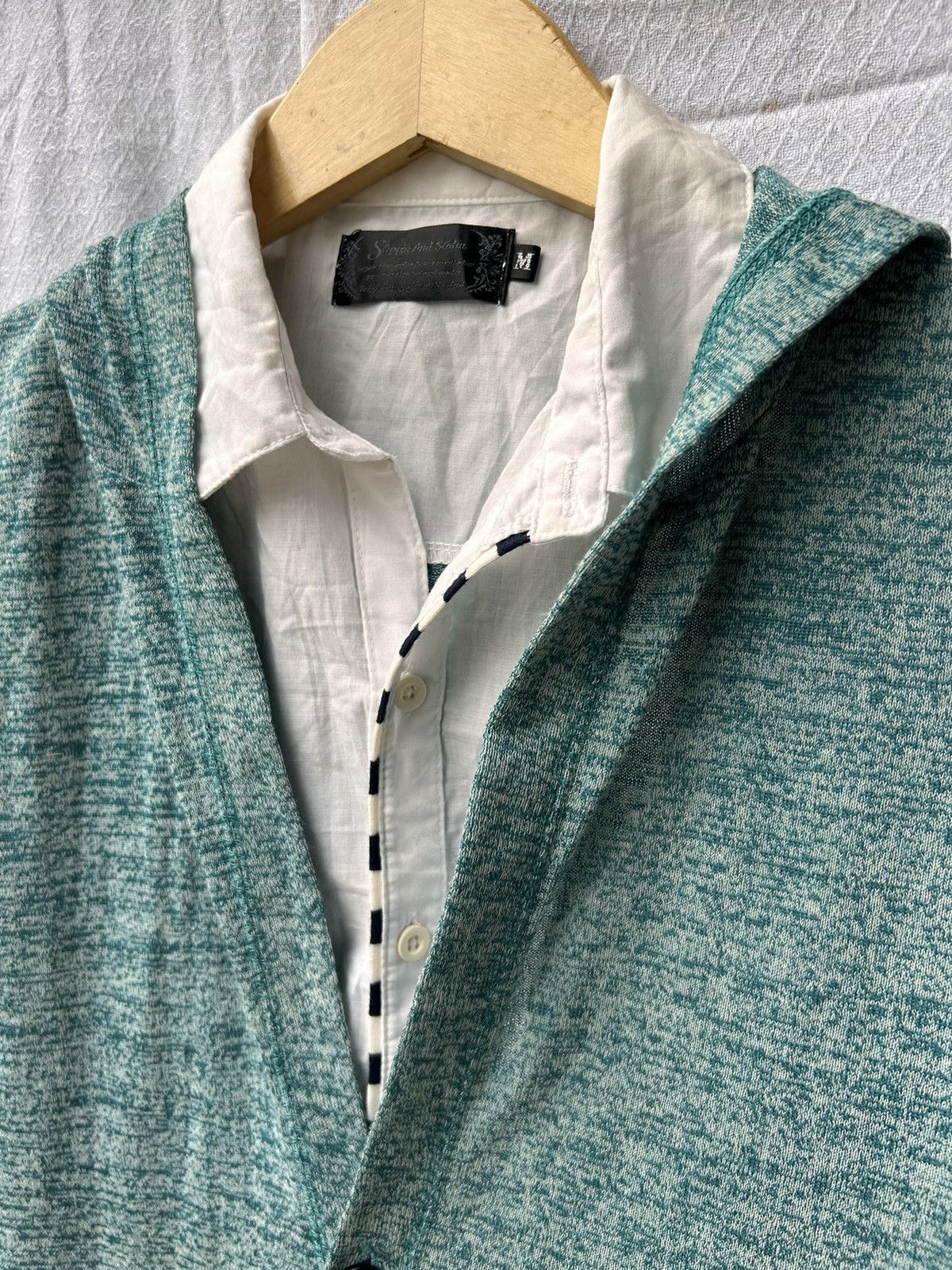 Hysteric Glamour × If Six Was Nine × Japanese Brand Double layers japanese slippin and slidin shirt Size US M / EU 48-50 / 2 - 8 Thumbnail