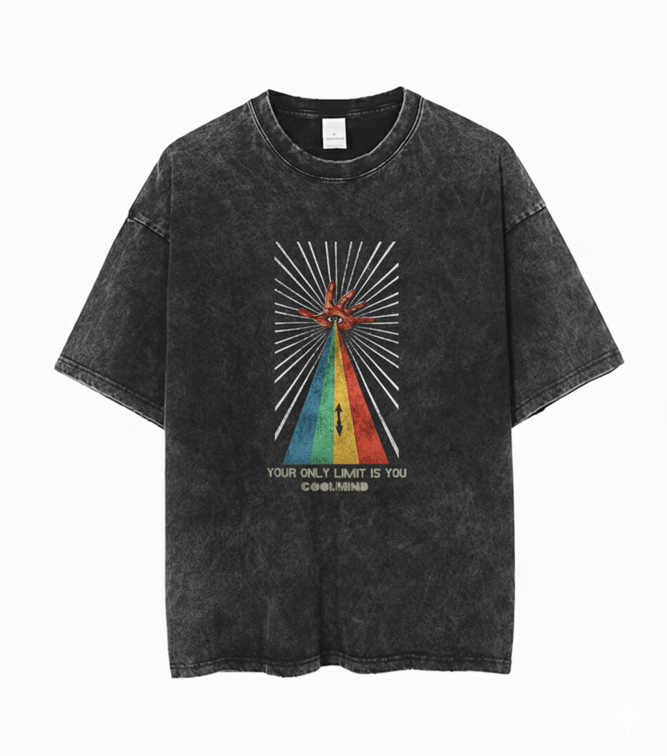 Japanese Brand Hip Hop Gothic Hand Power Graphic Washed T-Shirt Size US L / EU 52-54 / 3 - 1 Thumbnail
