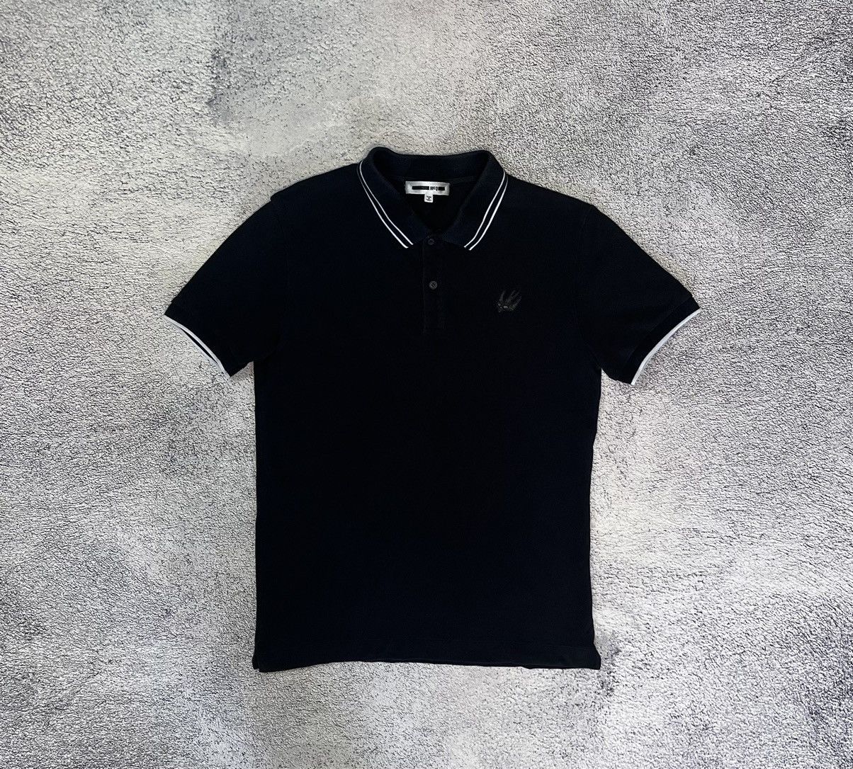 Alexander McQueen McQ Alexander McQueen Black Polo Shirt Men’s S Logo Cotton Size US S / EU 44-46 / 1 - 2 Thumbnail