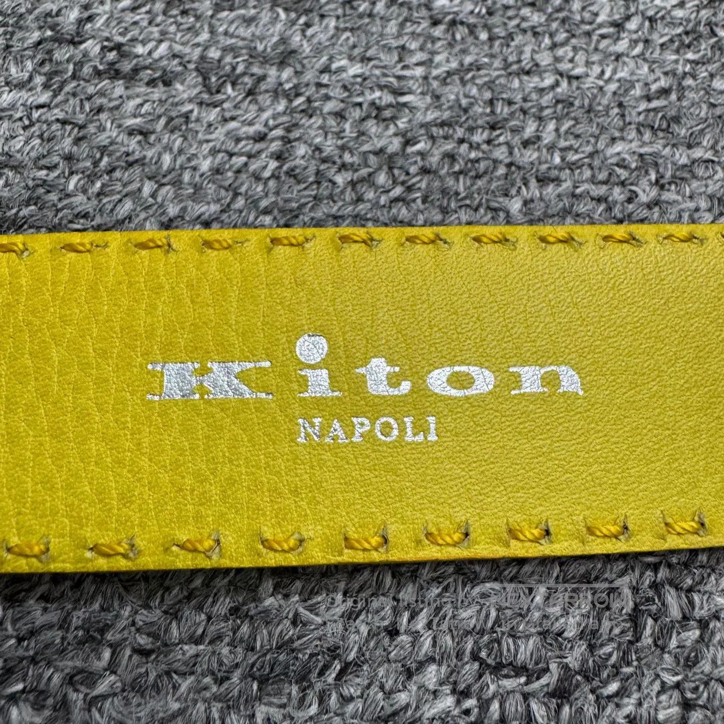Kiton Kiton 90cm Yellow Belt. Size ONE SIZE - 6 Thumbnail