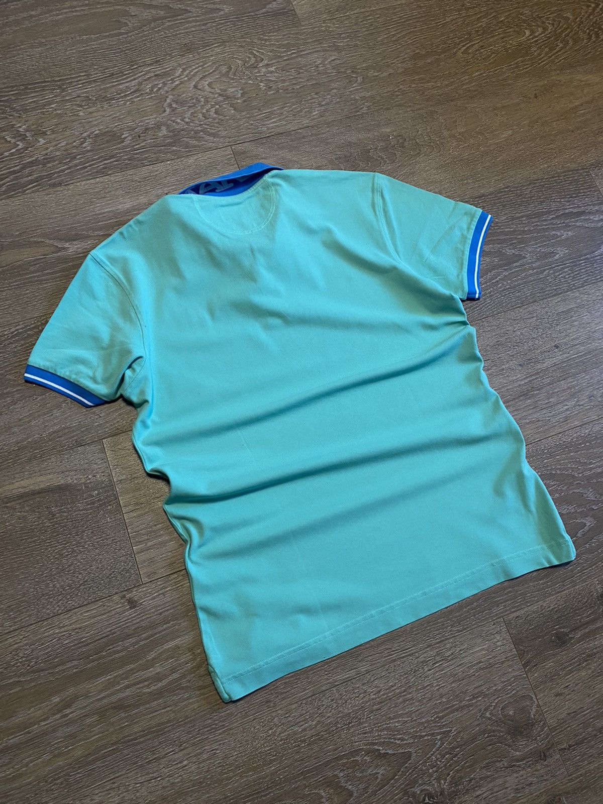 La Martina × Vintage Vintage La Martina Polo Tshit Emerald Size US L / EU 52-54 / 3 - 11 Thumbnail