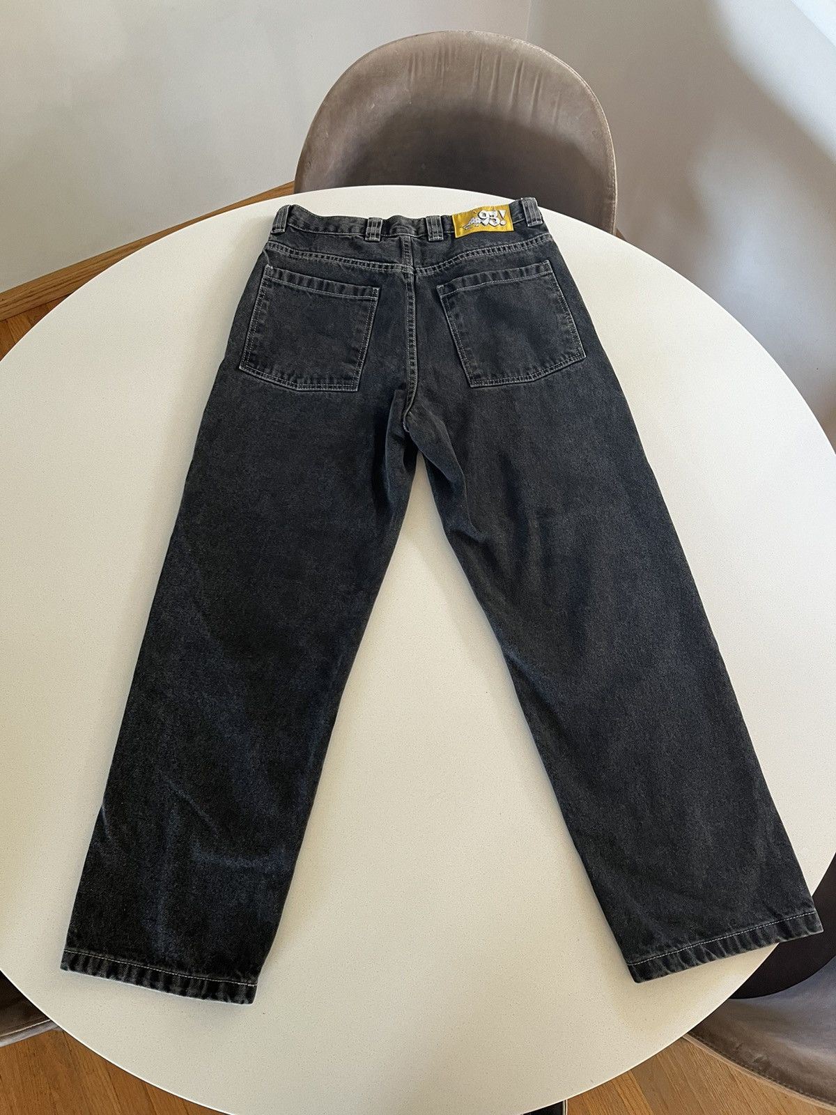 Polar Skate Co. Polar Skate Co. ‘93! Double Knee Work Pant Black Size US 30 / EU 46 - 3 Thumbnail