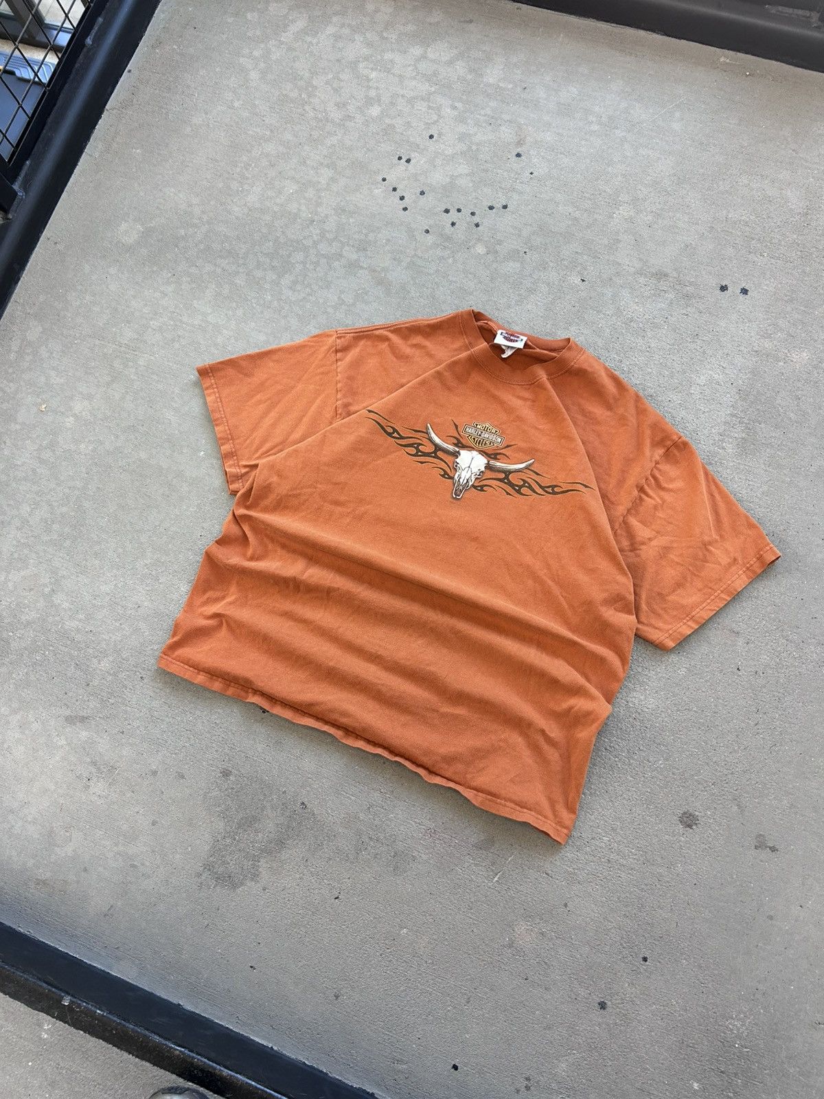 Harley Davidson Vintage Harley Davidson Low Country Charleston Bull Tee Size US XL / EU 56 / 4 - 3 Thumbnail